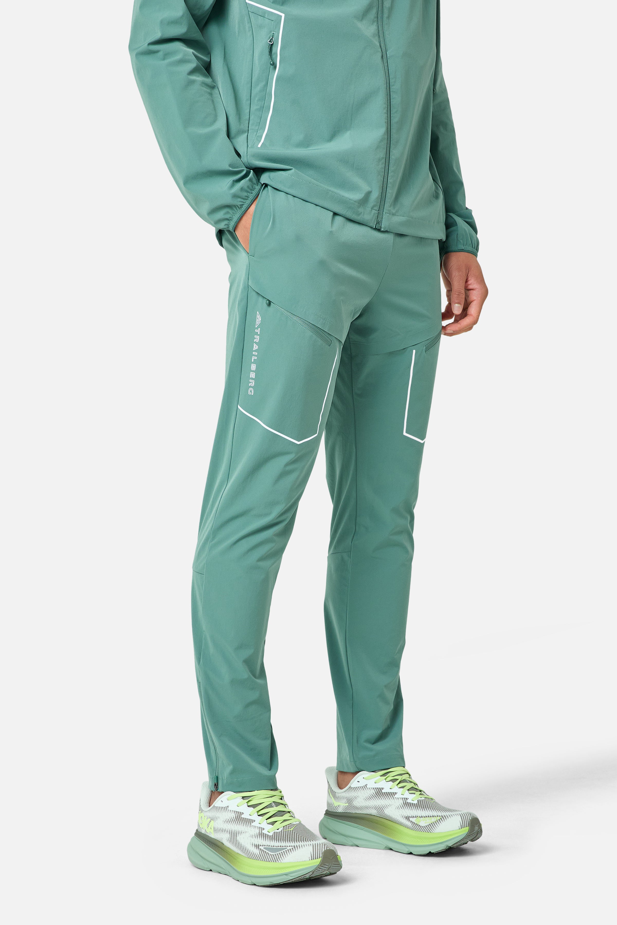 Zion Tracksuit - Pine Fern
