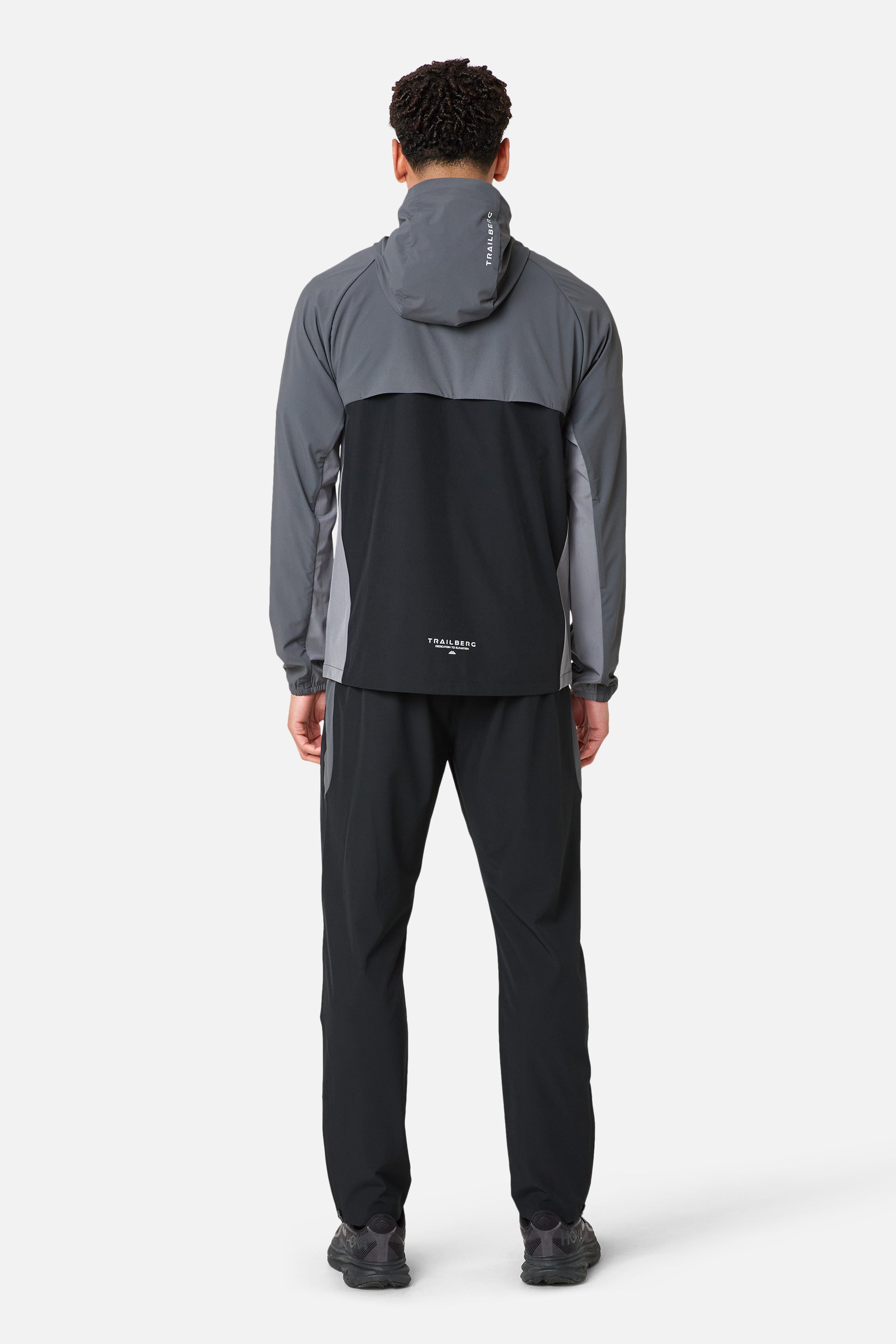 SS26 Cloud Woven Pant - Black/Volcano Grey