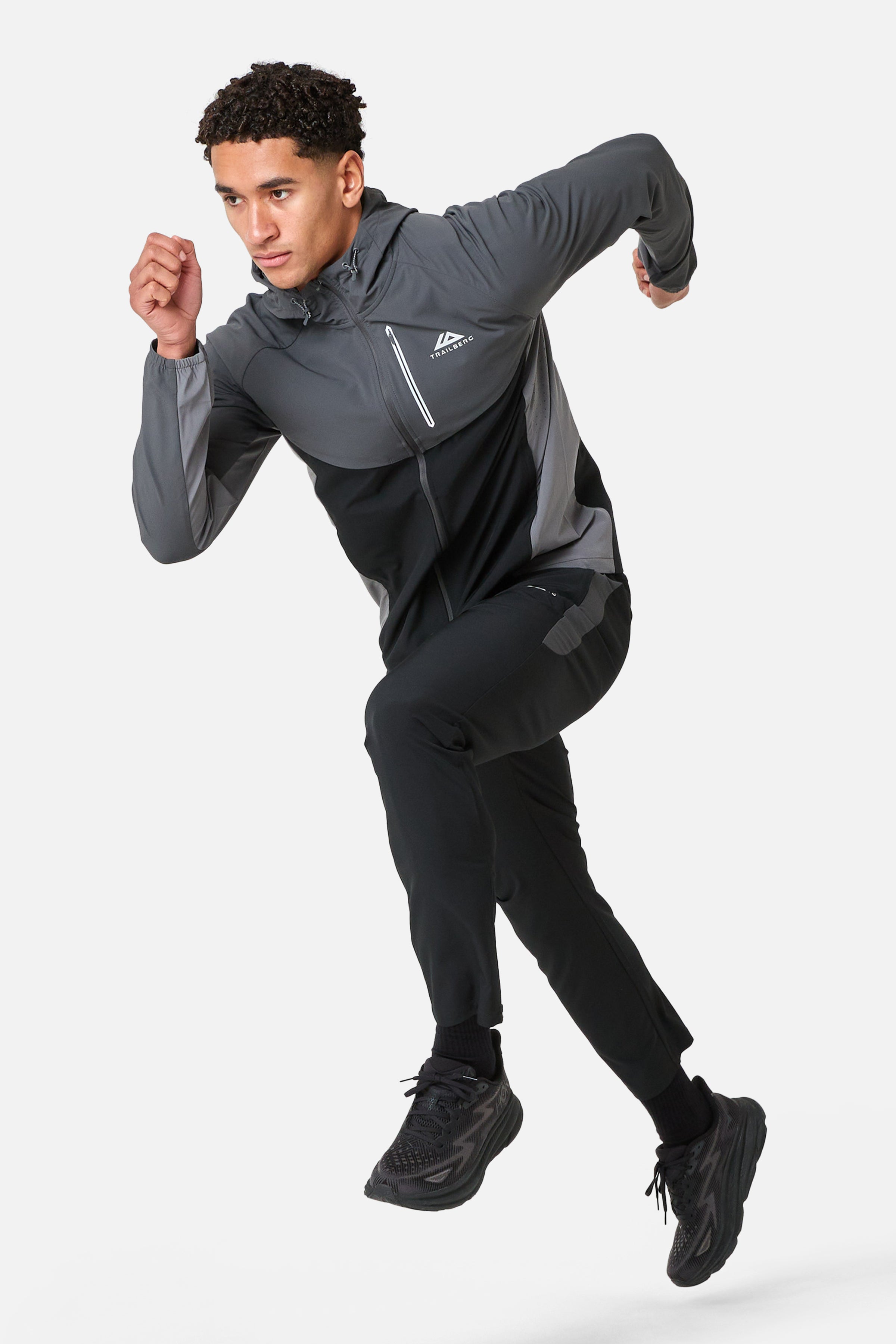 SS26 Cloud Woven Pant - Black/Volcano Grey