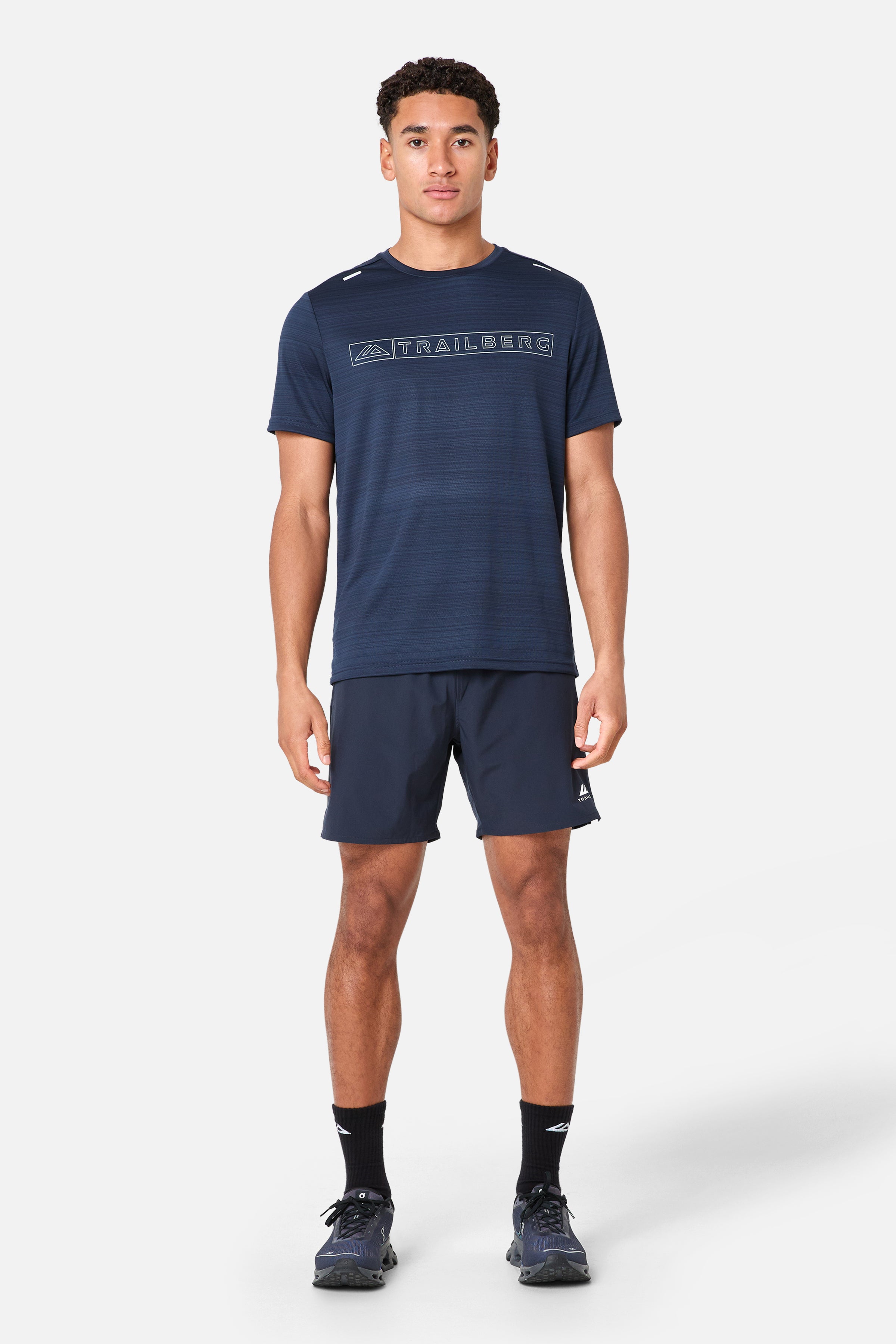 Crest 2.0 Tee - Deep Ocean/Cyan Wave