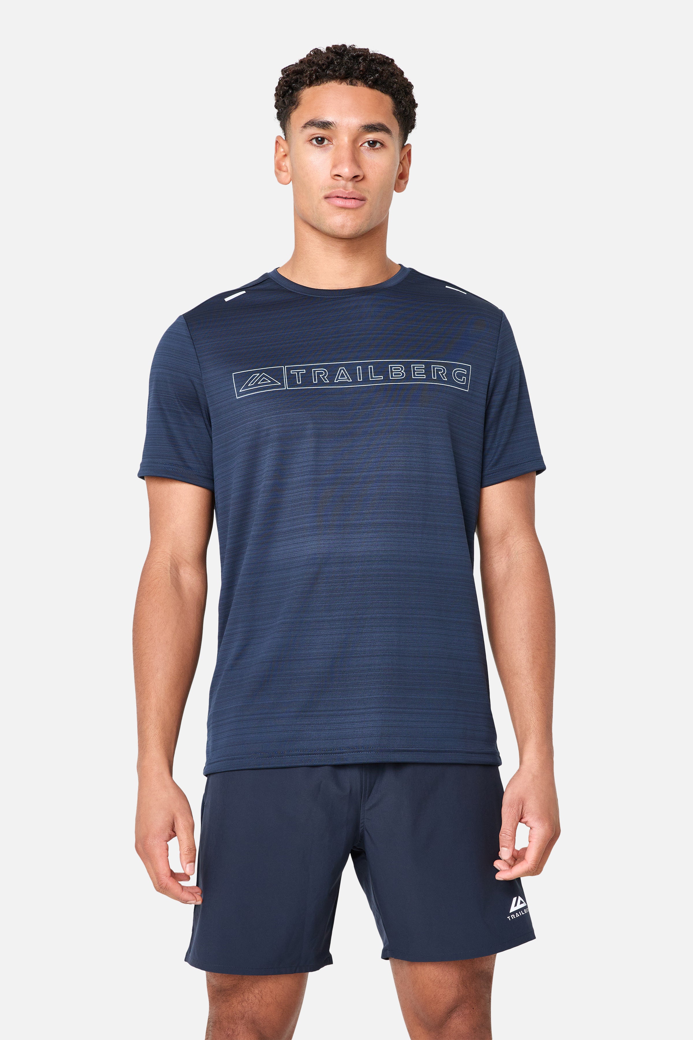 Crest 2.0 Tee - Deep Ocean/Cyan Wave