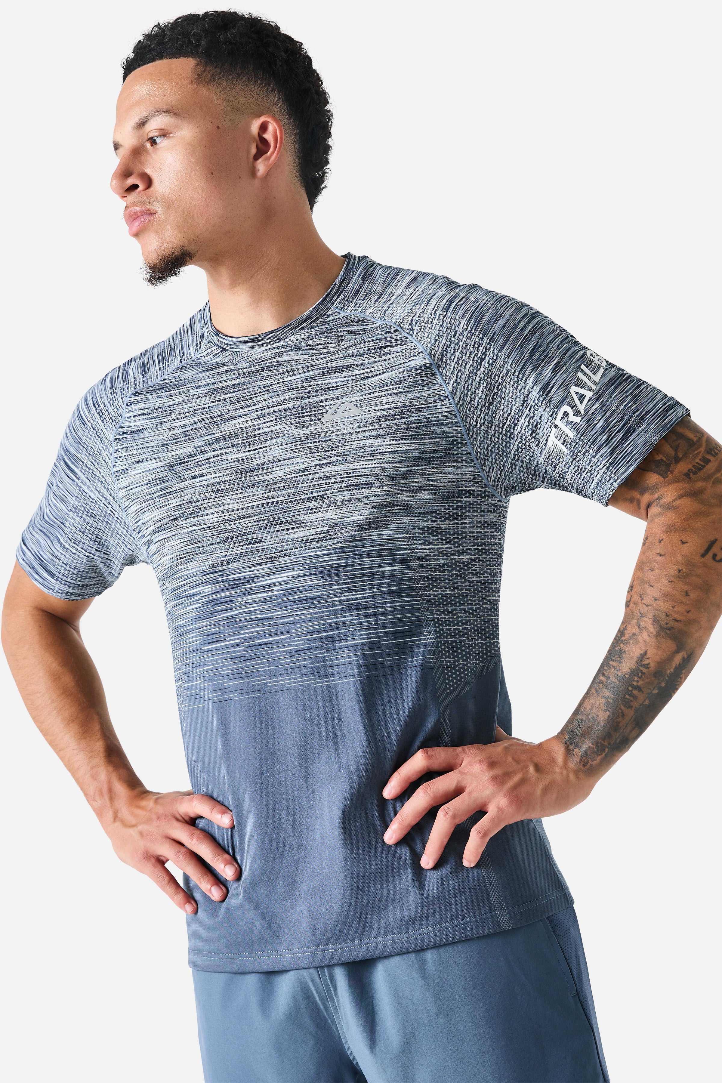 Arc Seamless Essentials 2.0 Twinset - Breeze/Storm Blue