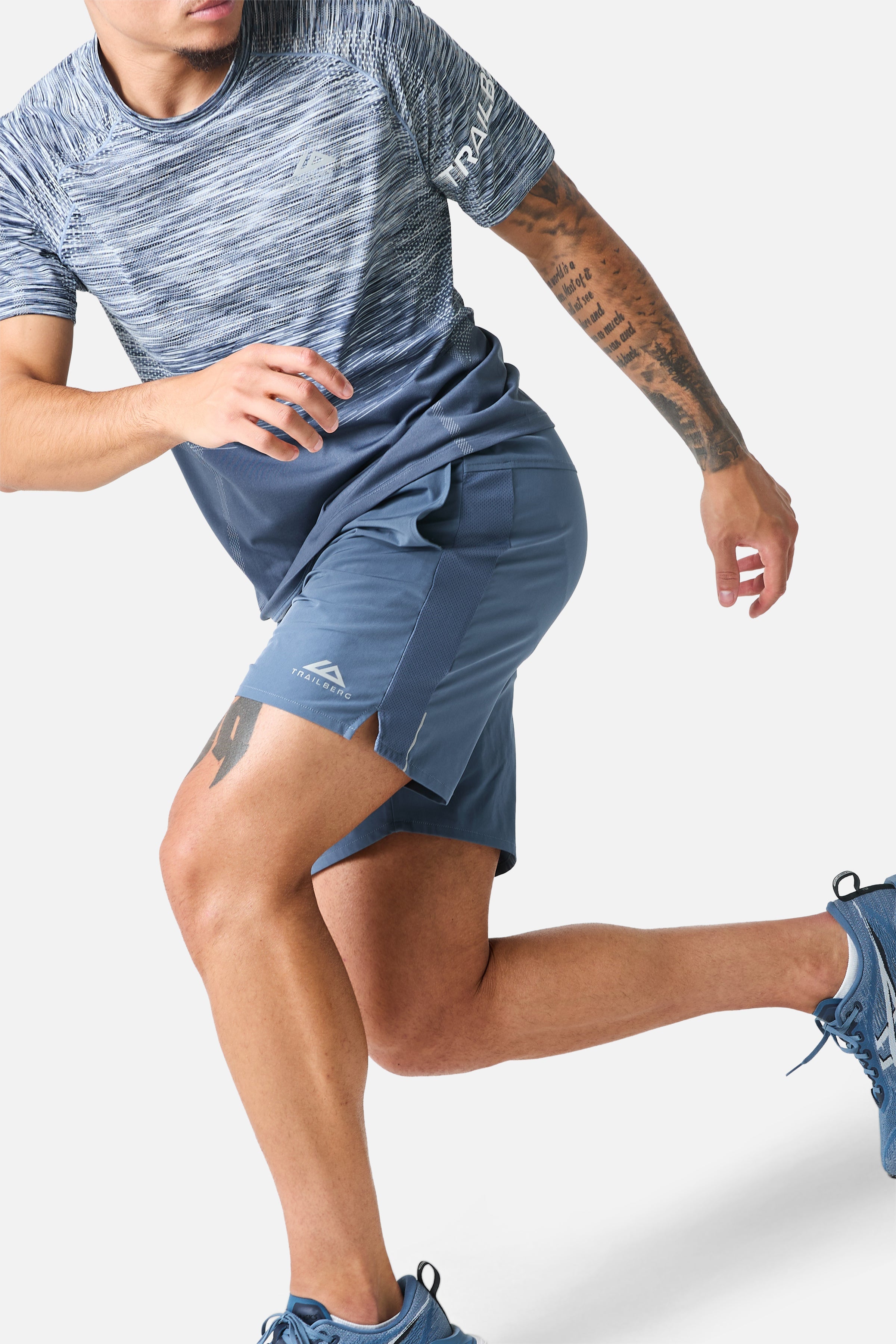 Arc Seamless Essentials 2.0 Twinset - Breeze/Storm Blue