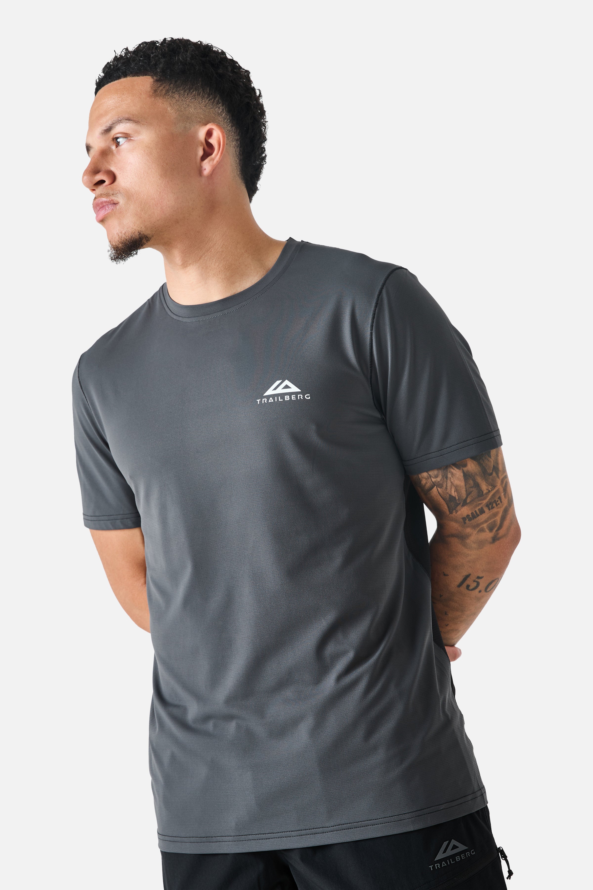 Nucleus Outdoor Tee - Volcano Grey/Black