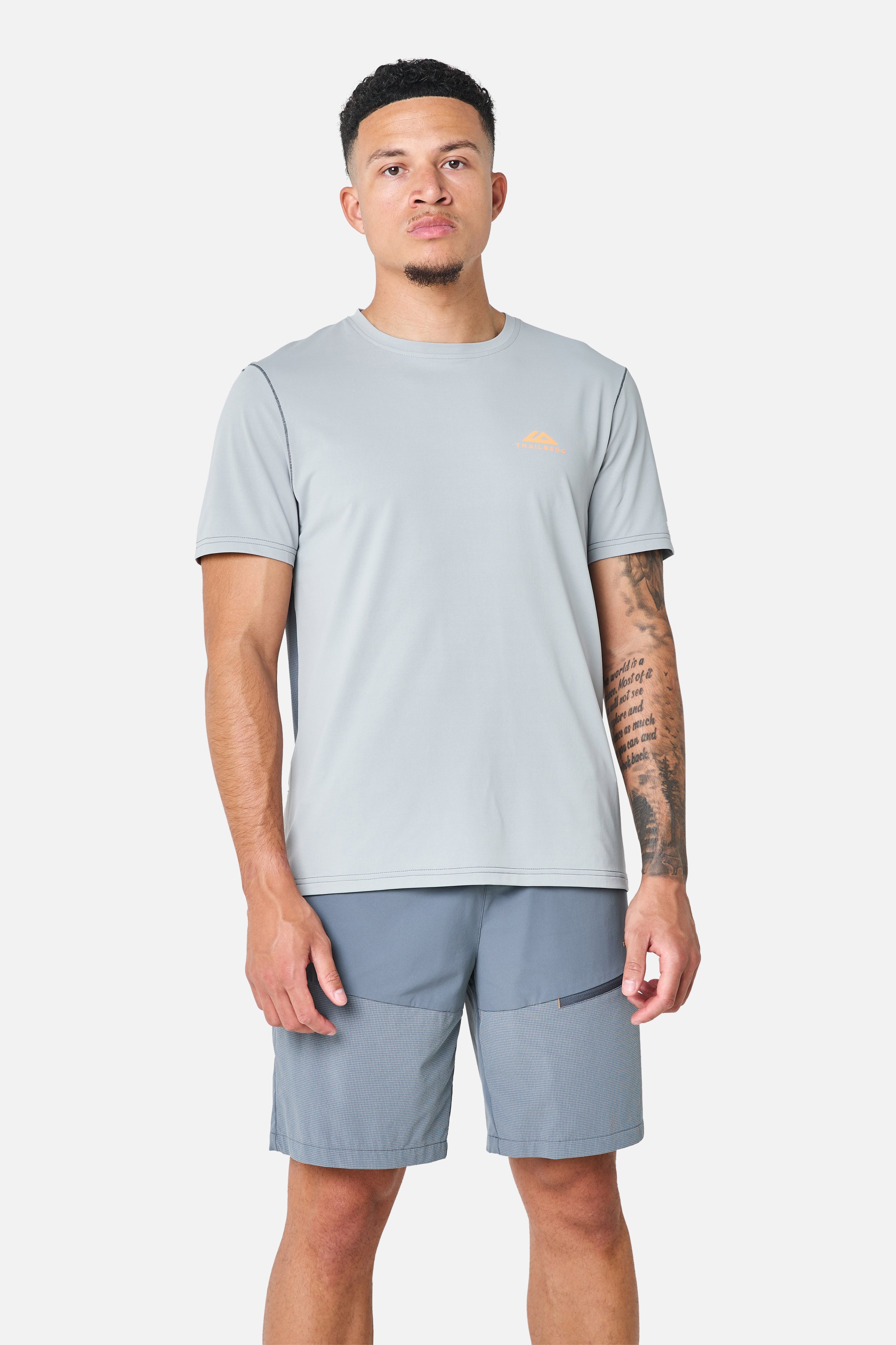 Nucleus Outdoor Tee - Lunar Grey/Ash Grey