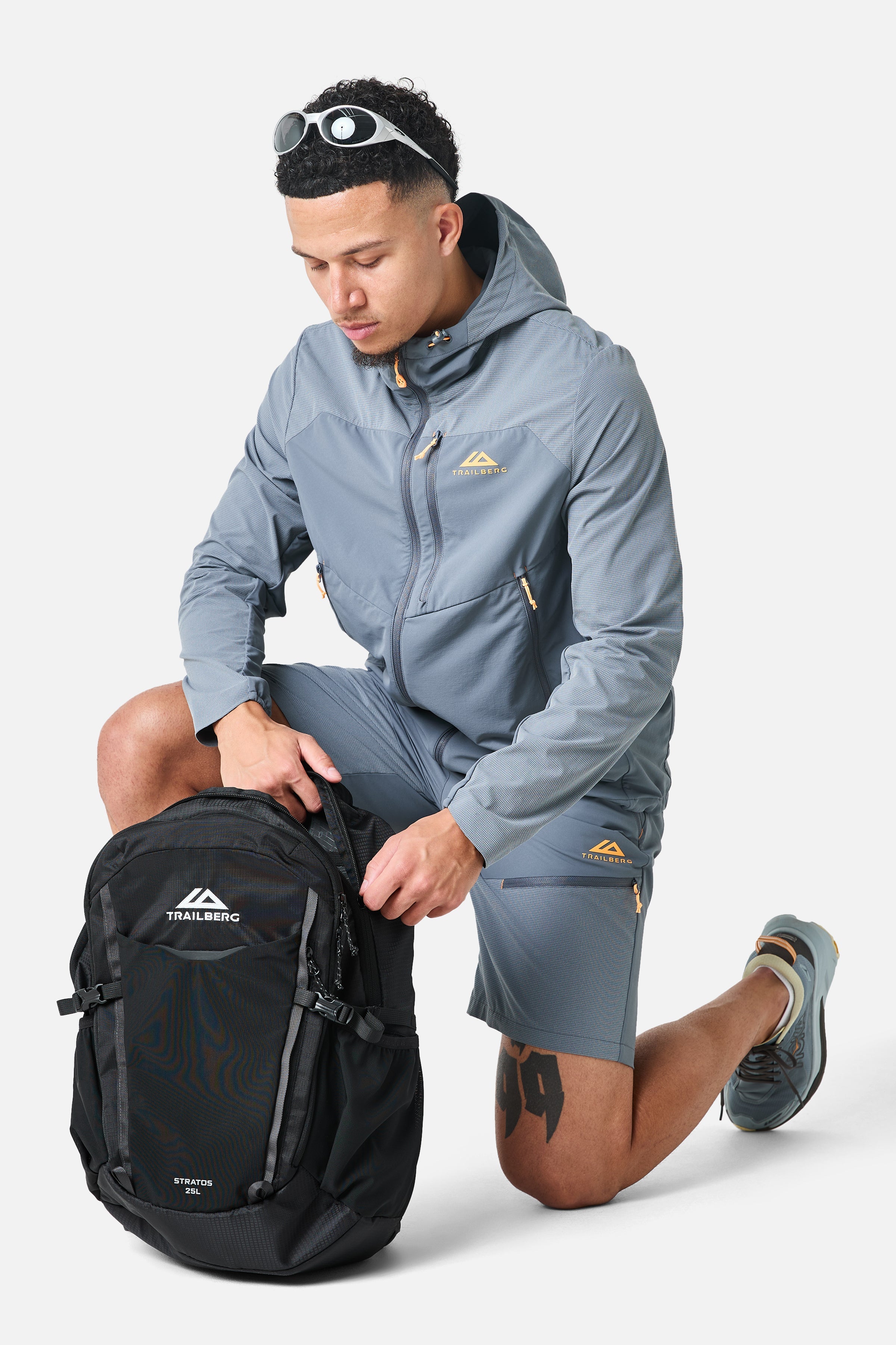 Kazbek Cargo Short - Ash Grey