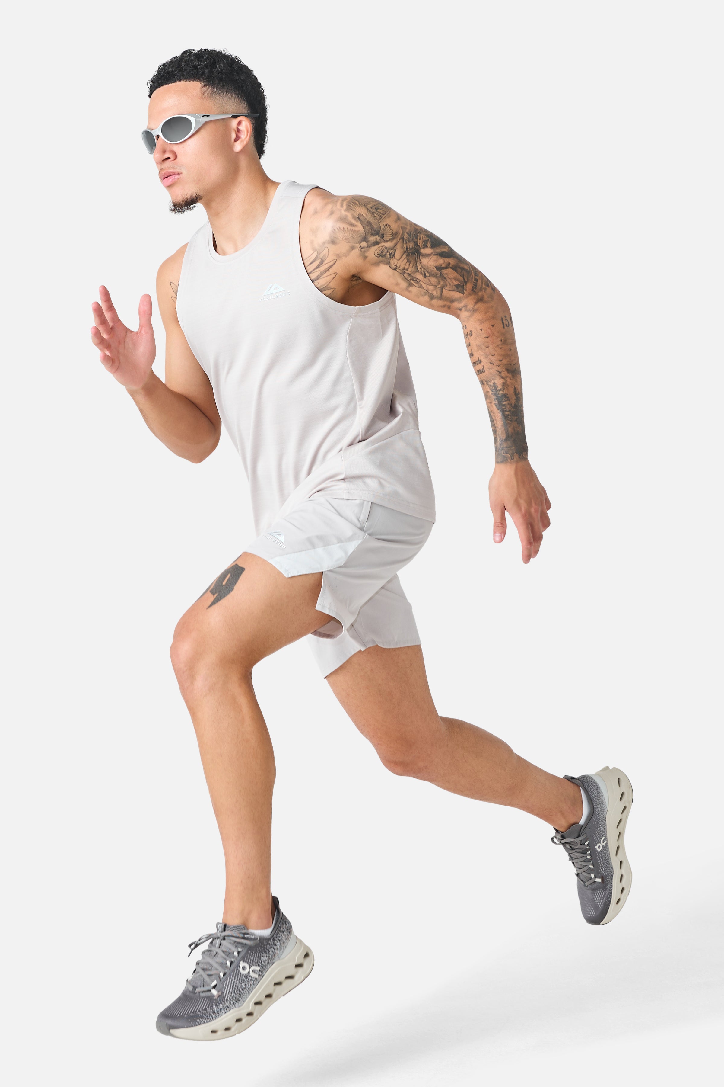 SS26 Cloud Running Vest - Pebblestone