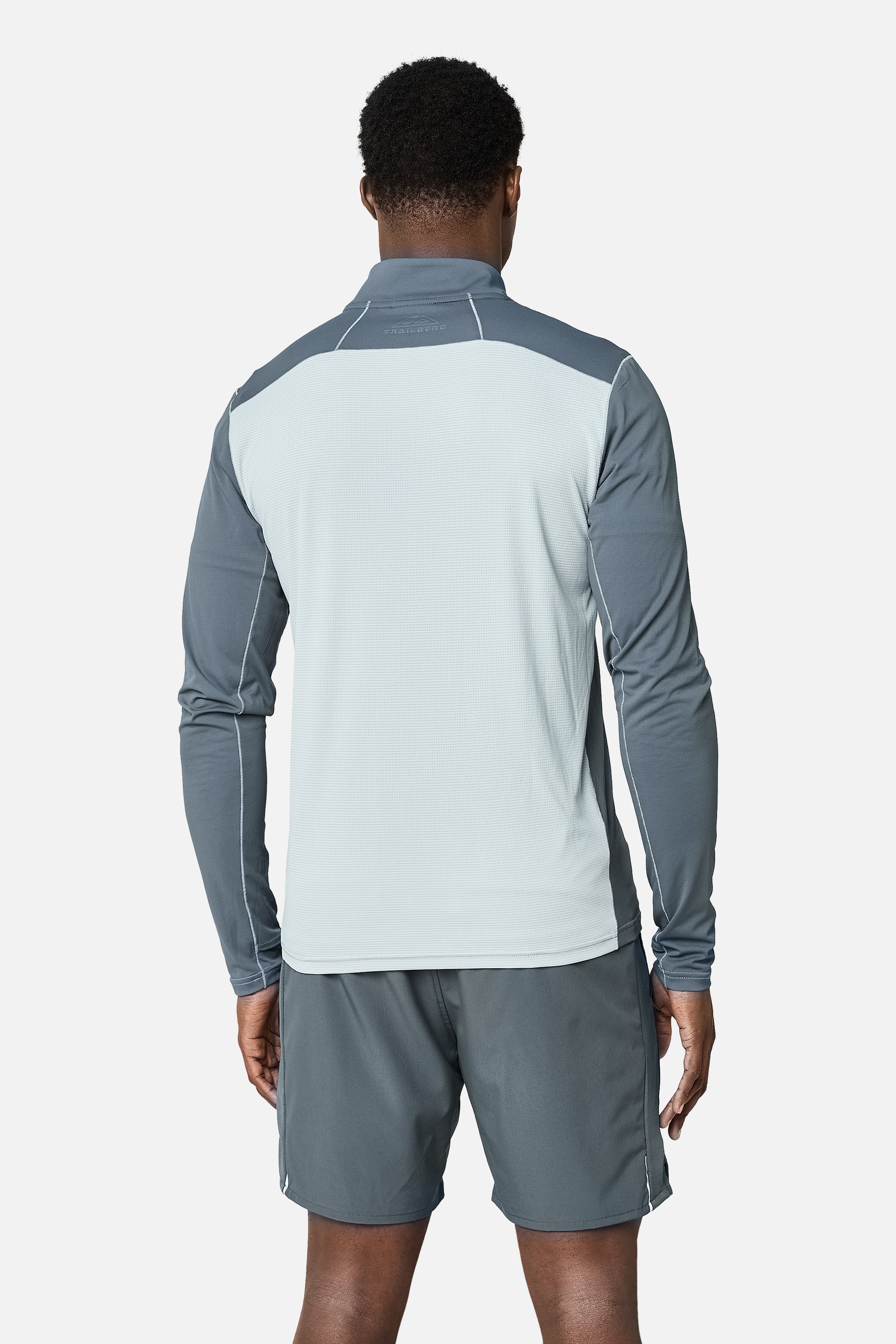 Nucleus Outdoor 1/4 Zip - Graphite Grey/Lunar Grey
