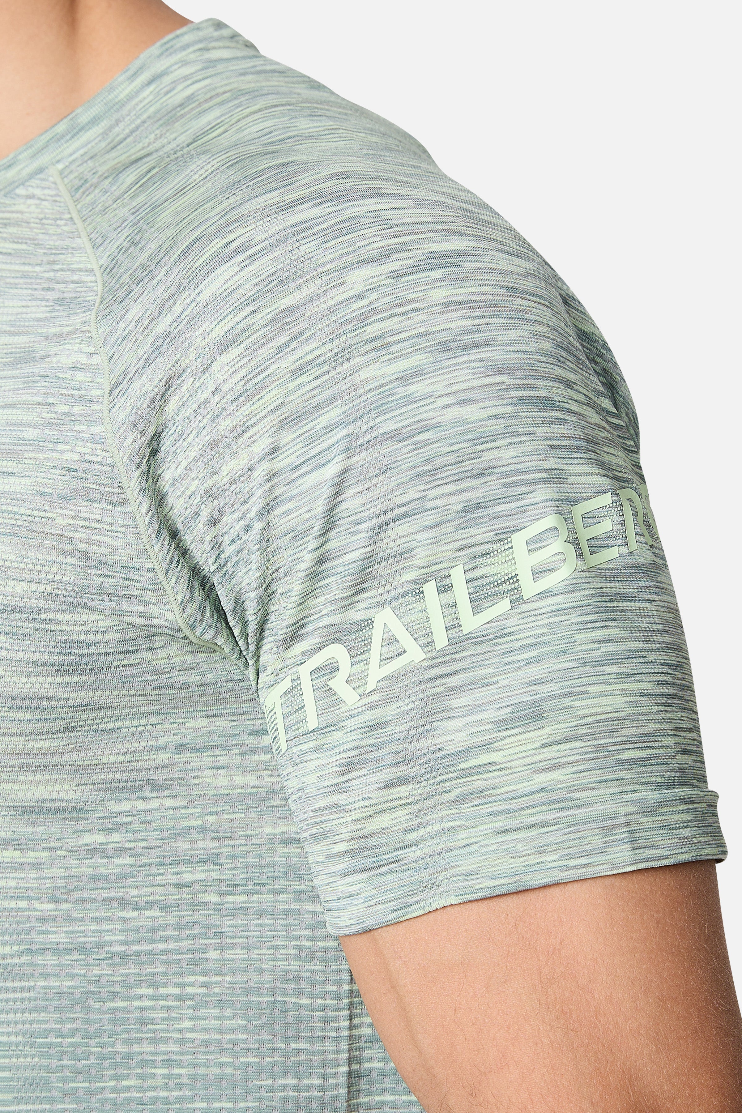 Arc Seamless Tee - Willow Green/Mossy Taupe/Fern Ash/Mint Green