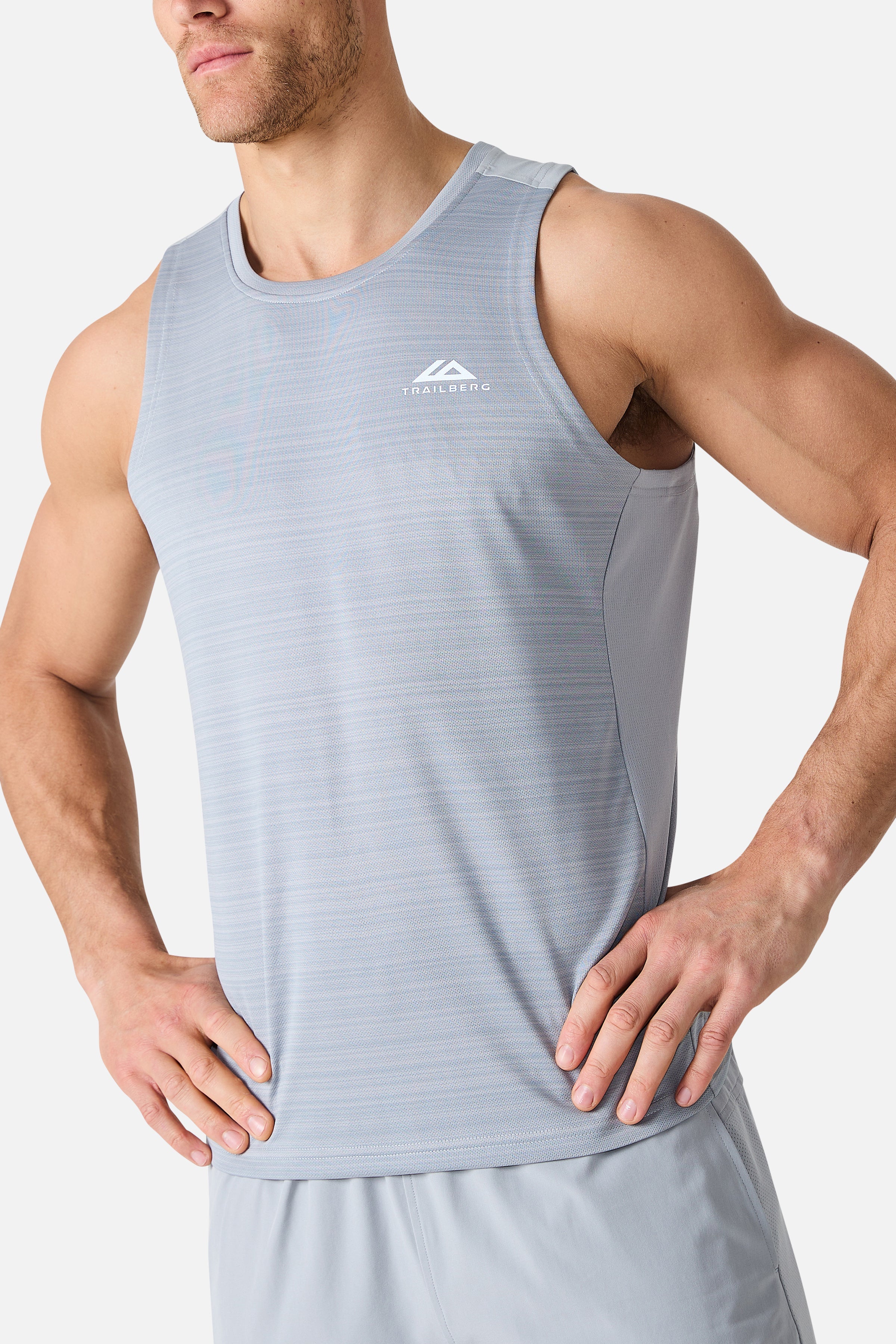 SS26 Cloud Running Vest - Lunar Grey