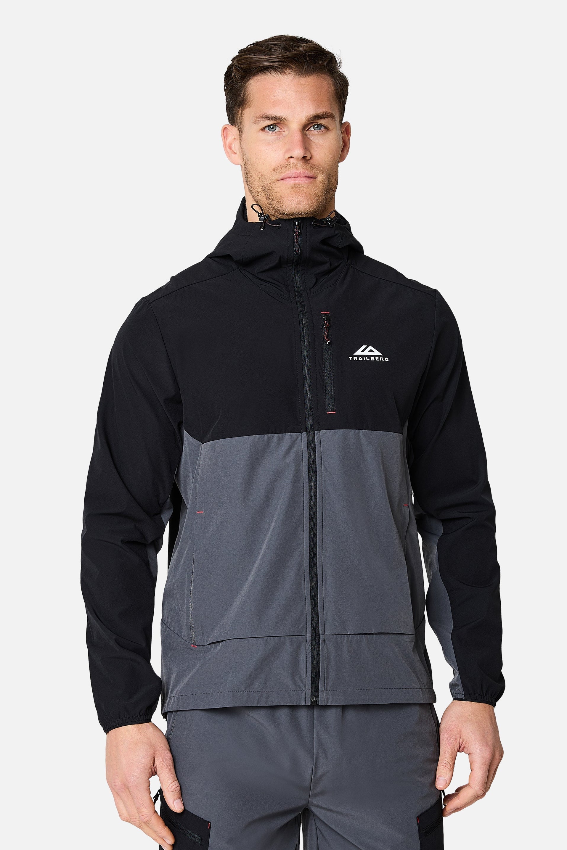 Oberland Hood - Volcano Grey/Black