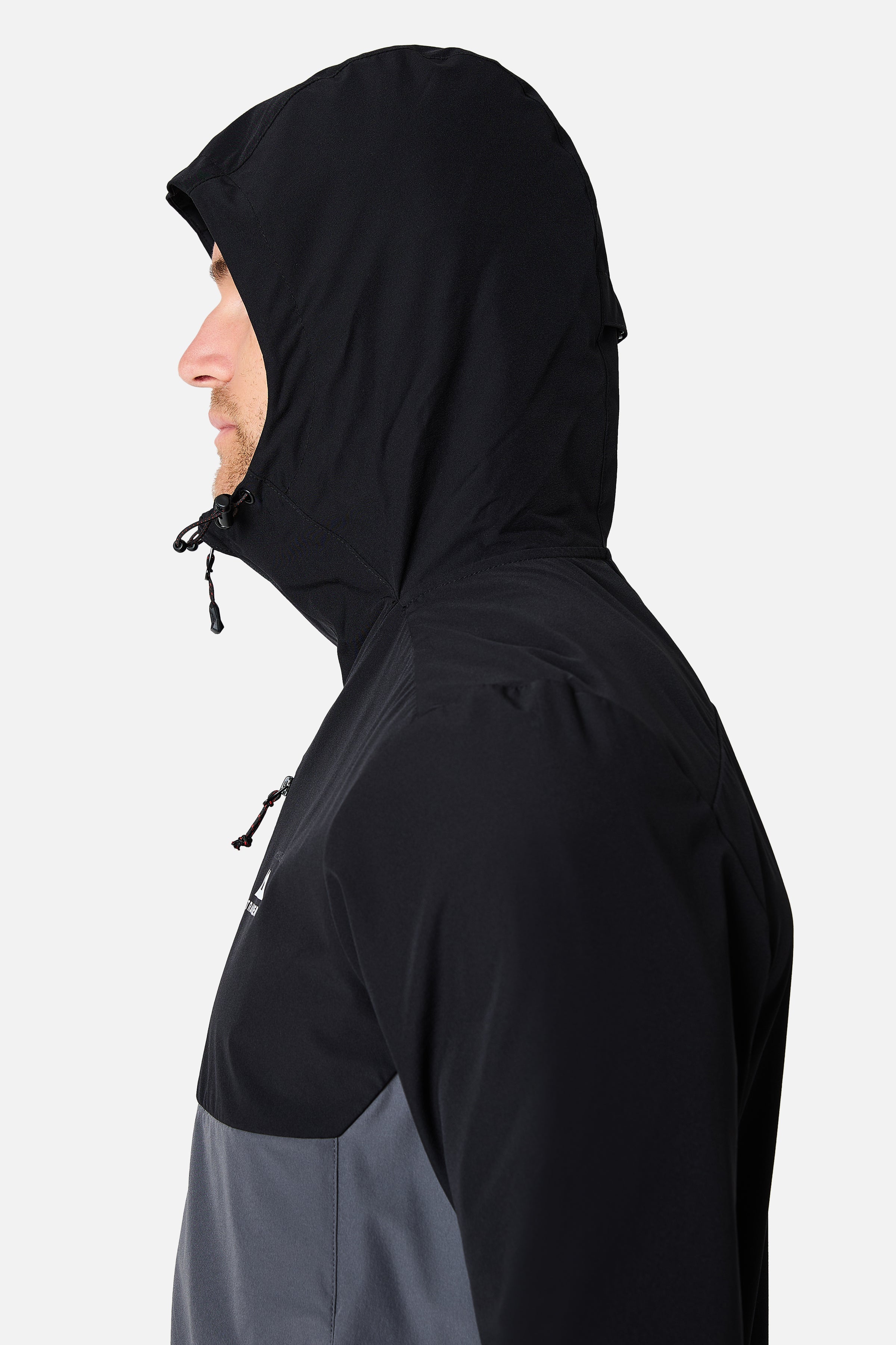 Oberland Hood - Volcano Grey/Black