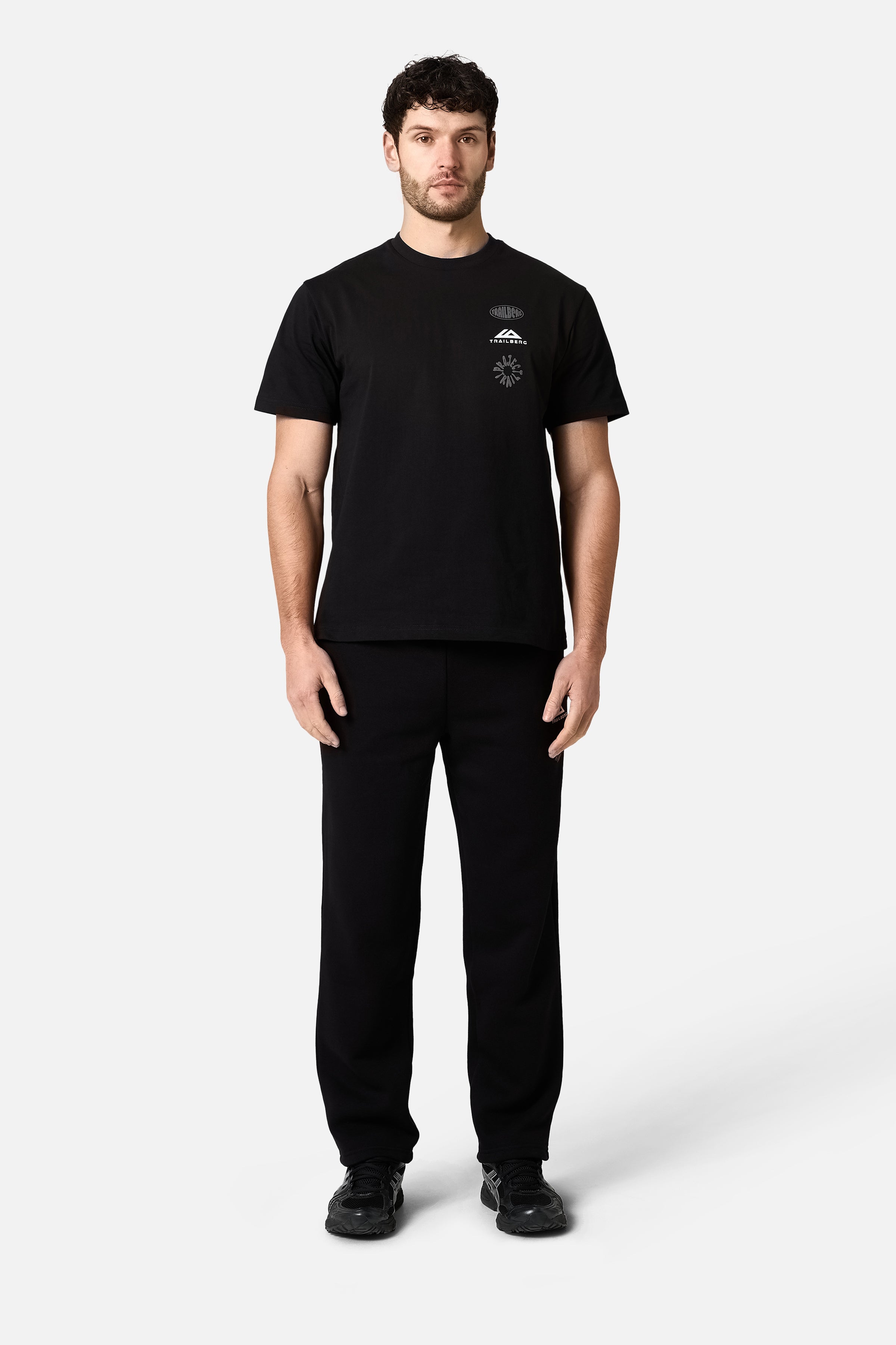 Vector Straight Leg Jogger - Black