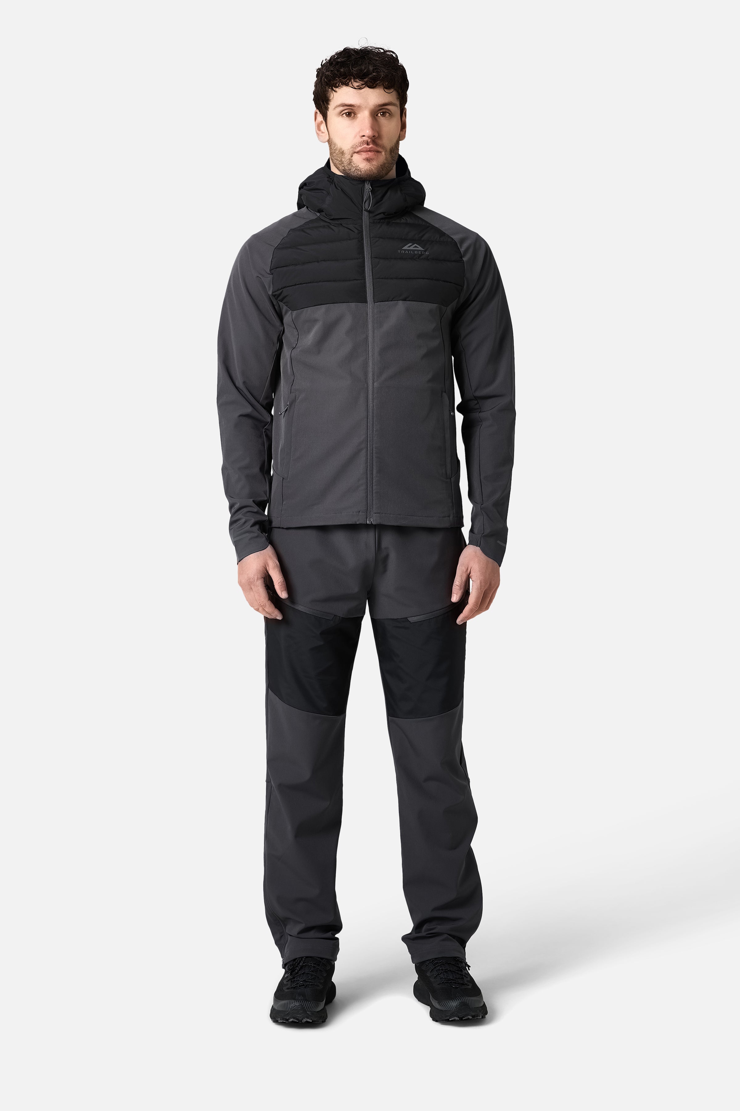 Rhine 2.0 Hybrid Jacket - Volcano Grey/Black