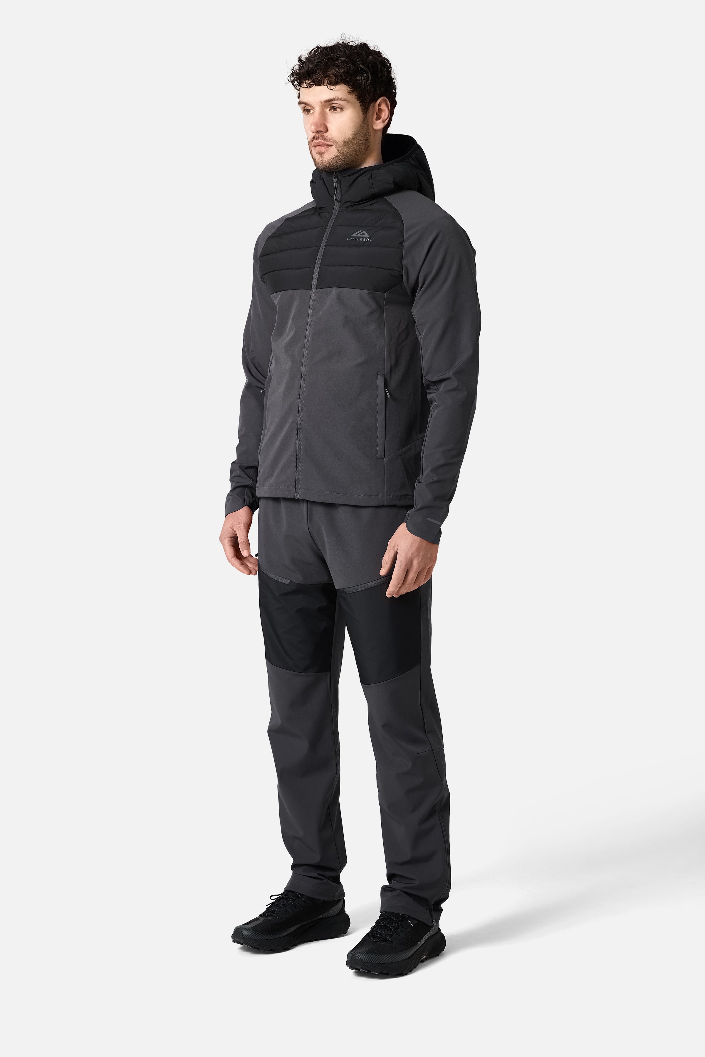 Rhine 2.0 Hybrid Jacket - Volcano Grey/Black