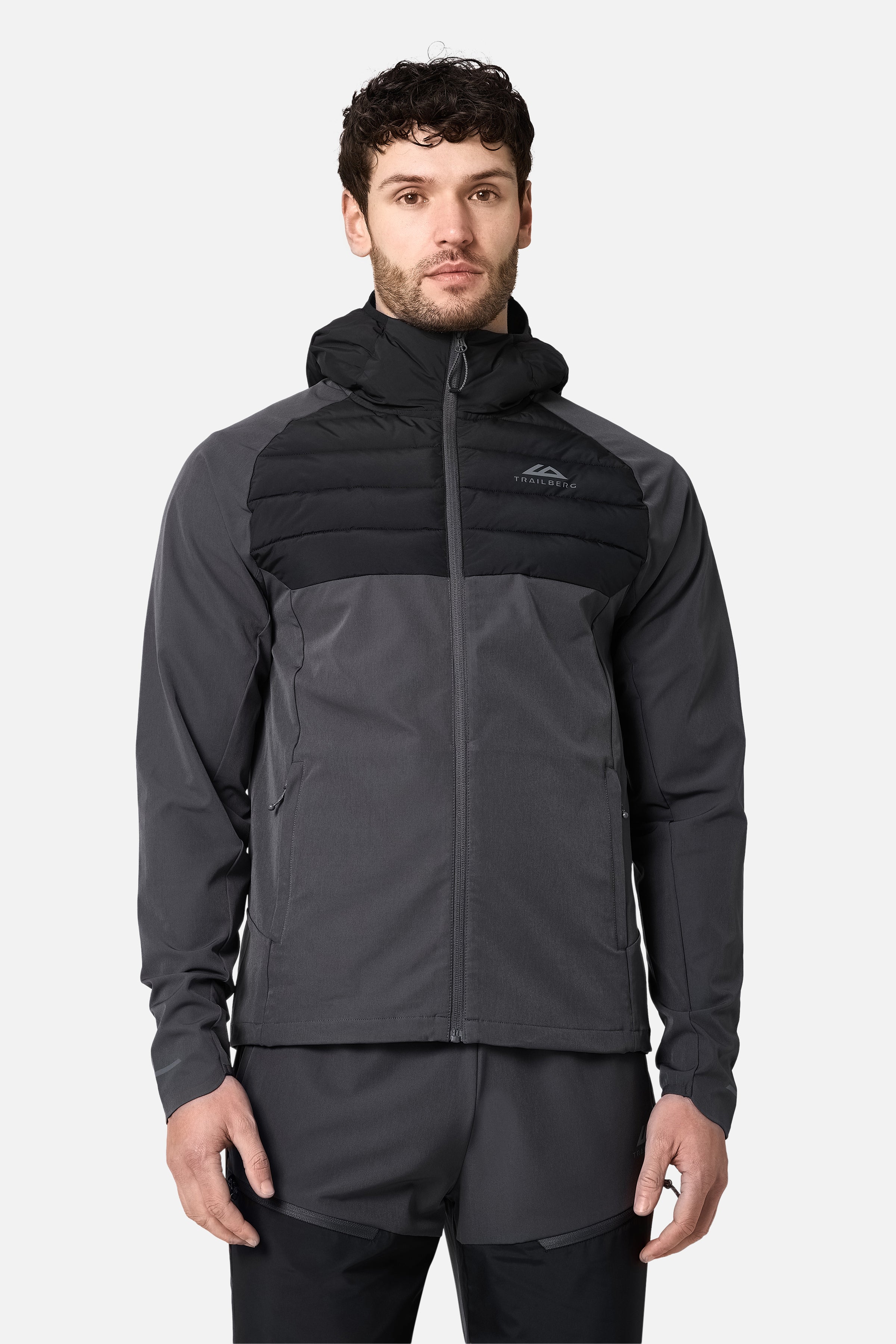 Rhine 2.0 Hybrid Jacket - Volcano Grey/Black