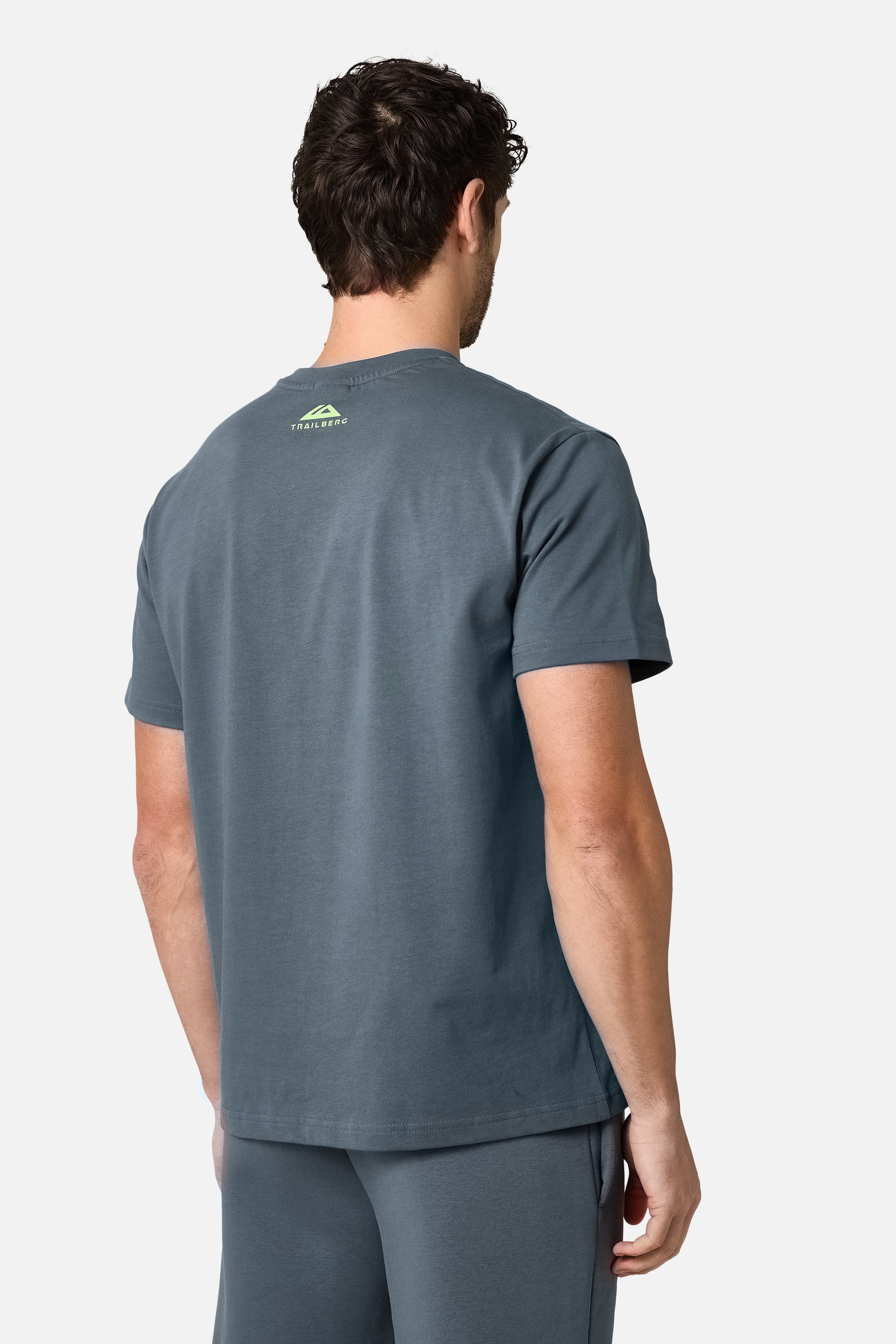 Fraction Tee - Storm Grey