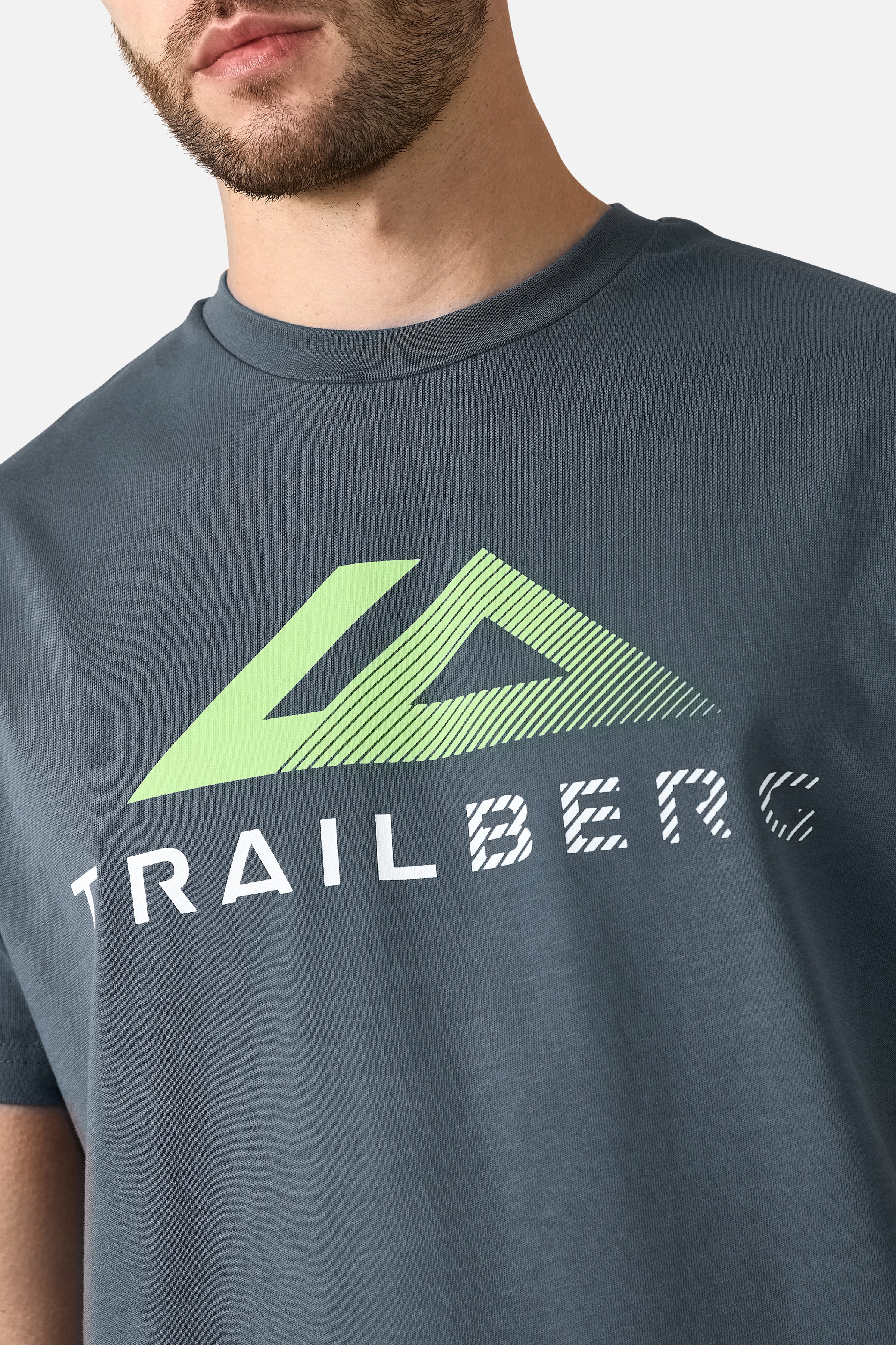 Fraction Tee - Storm Grey