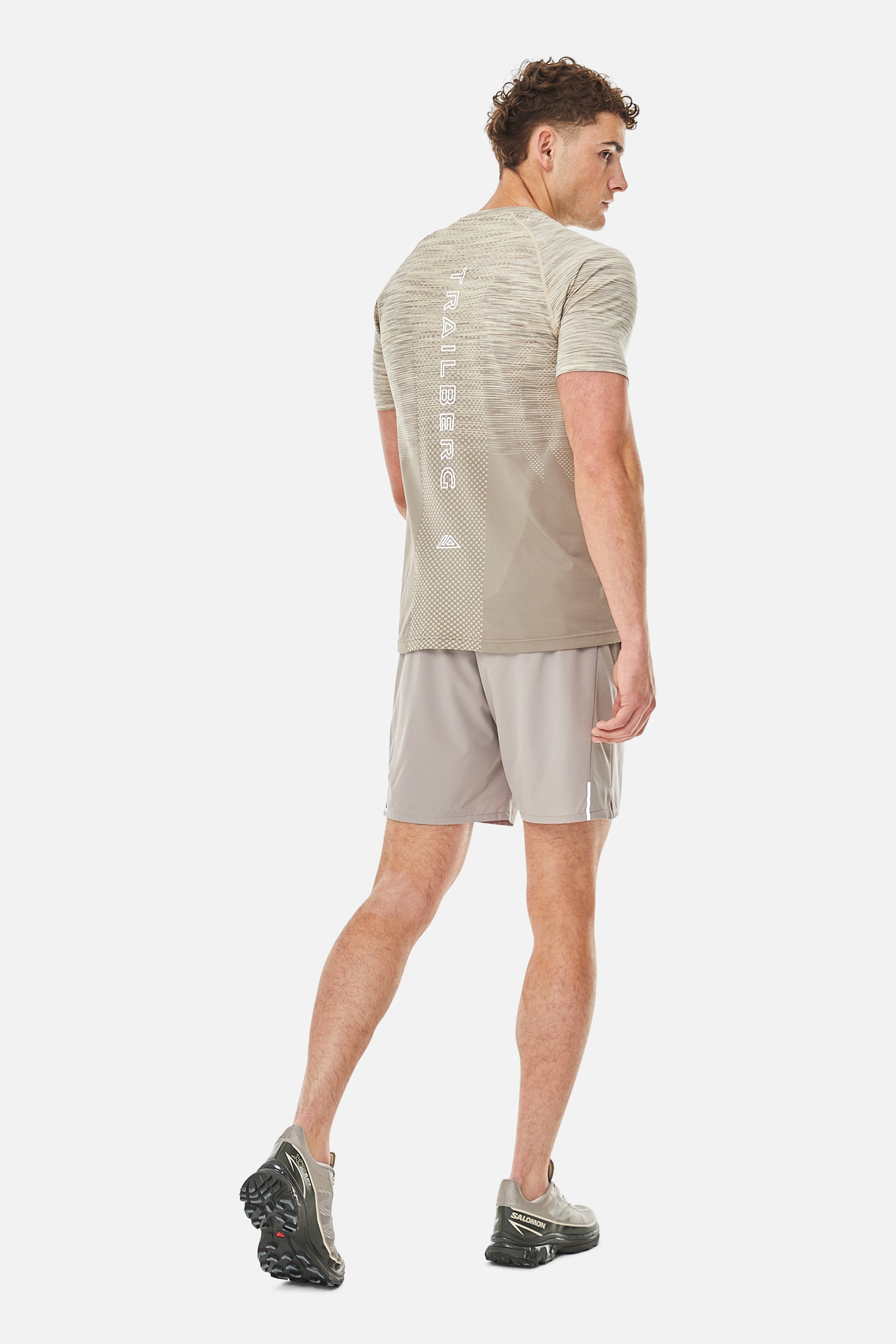Apex Seamless Tee - Pale Taupe/Fossil Brown/Desert Sand/Earth Stone