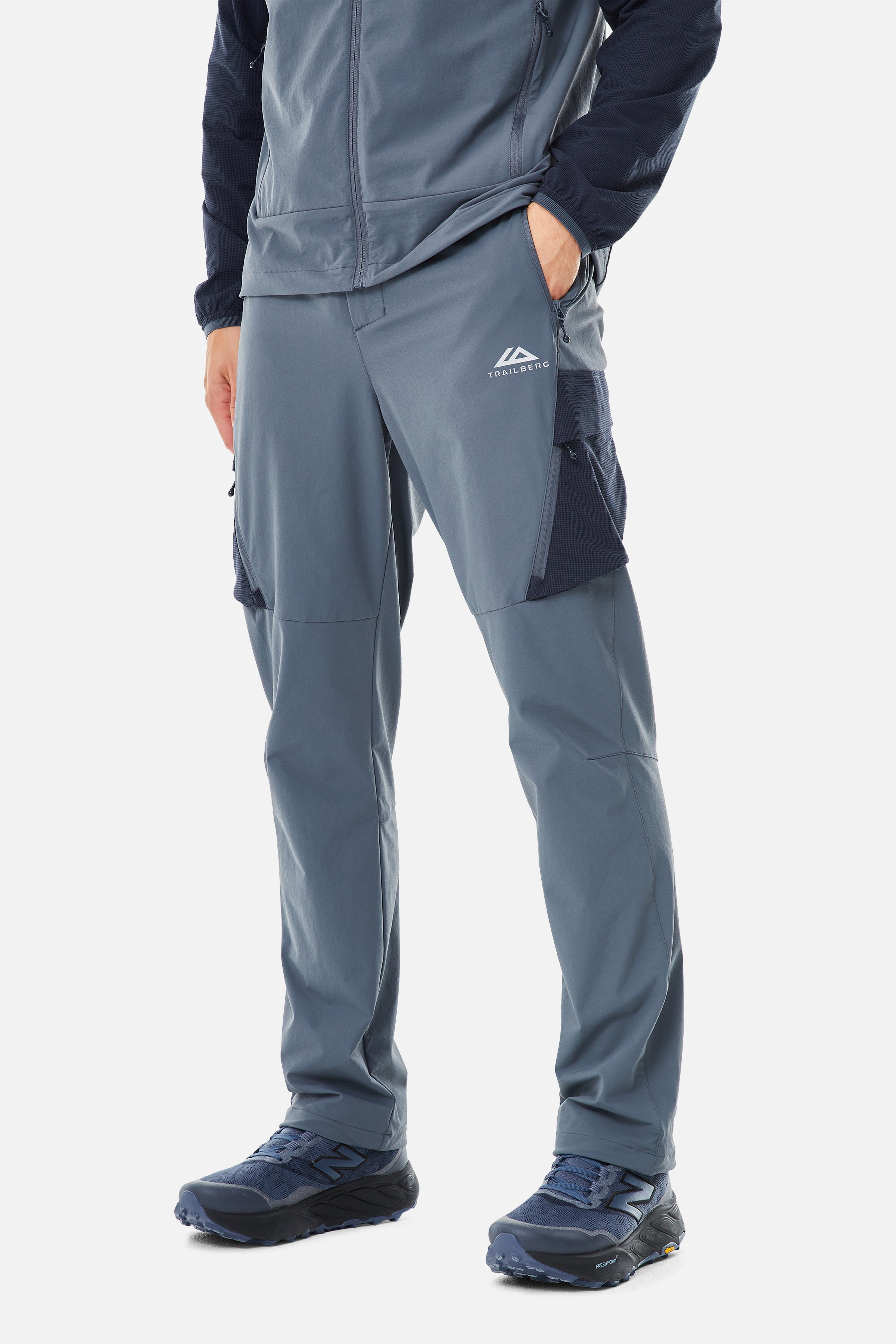 Faltenjura 2.0 Tracksuit - Storm Grey/Deep Ocean