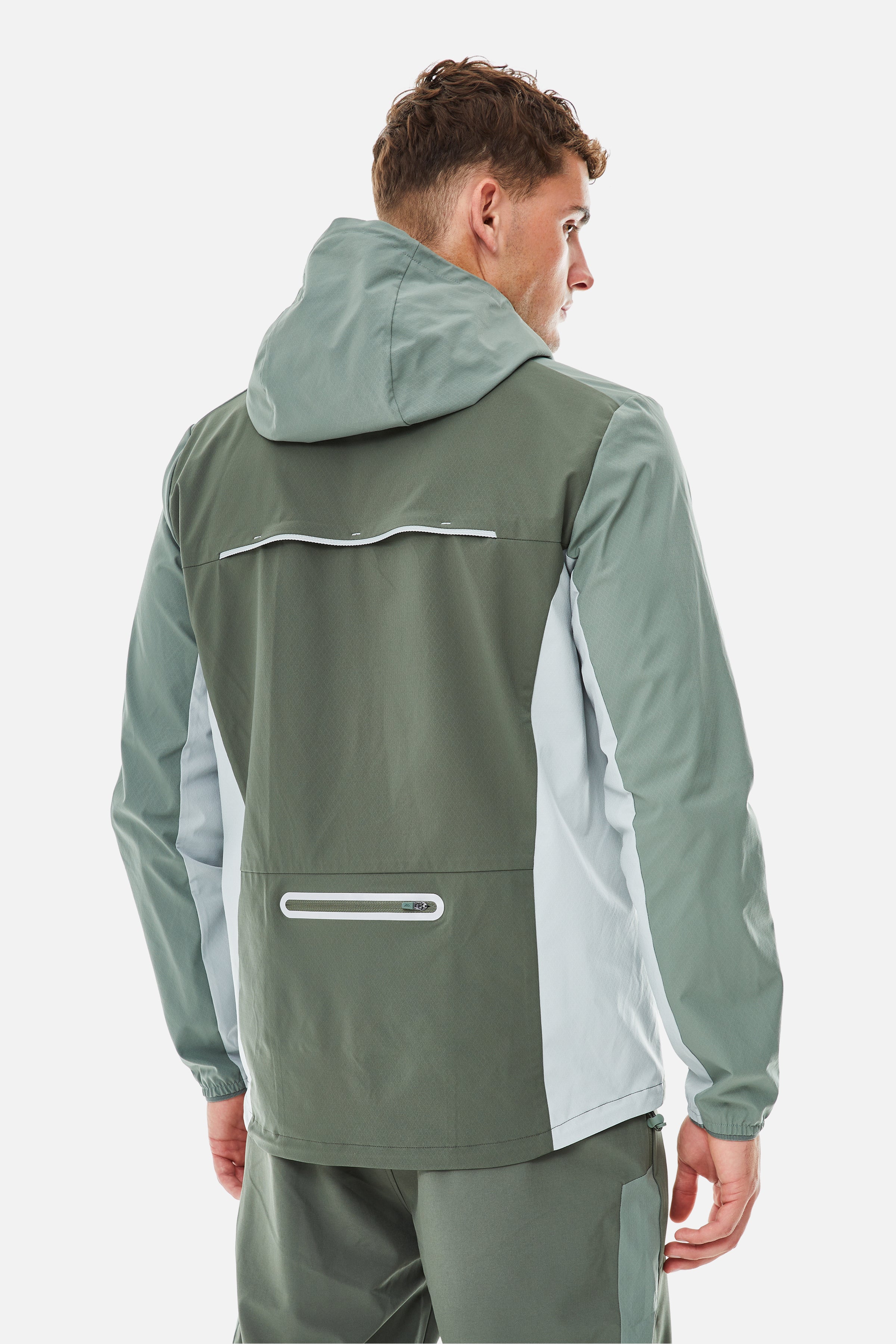 AW25 Triathlon Windbreaker - Dark Fern/Pine Dust/Frosted Leaf