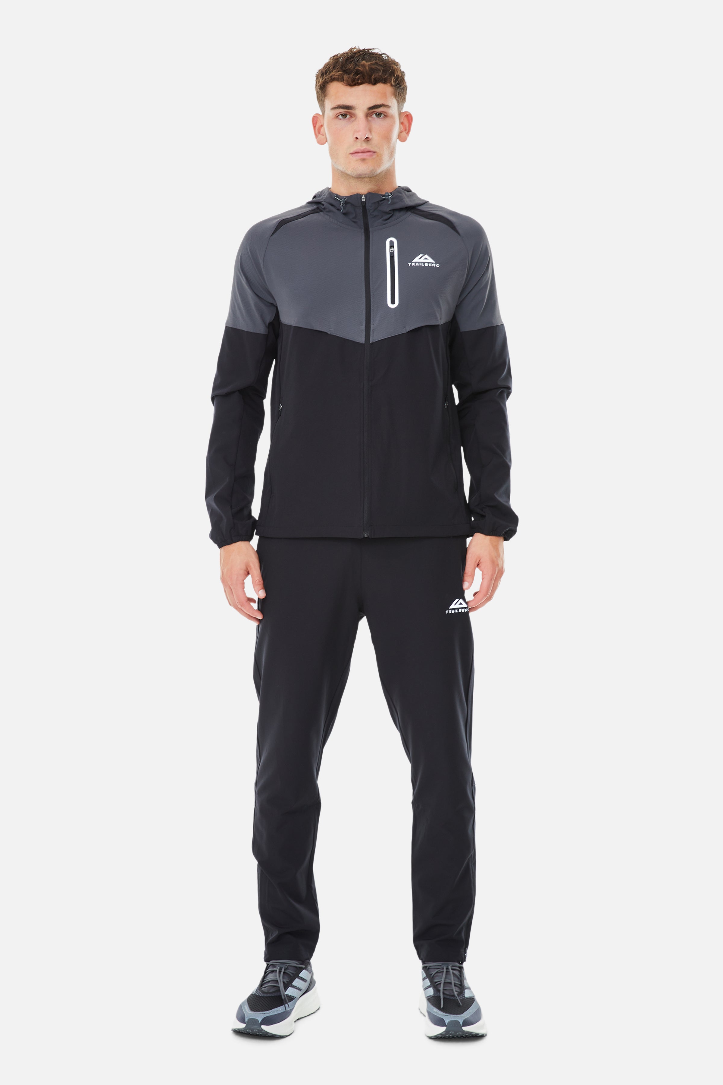 AW25 Cloud Tracksuit - Black/Volcano Grey