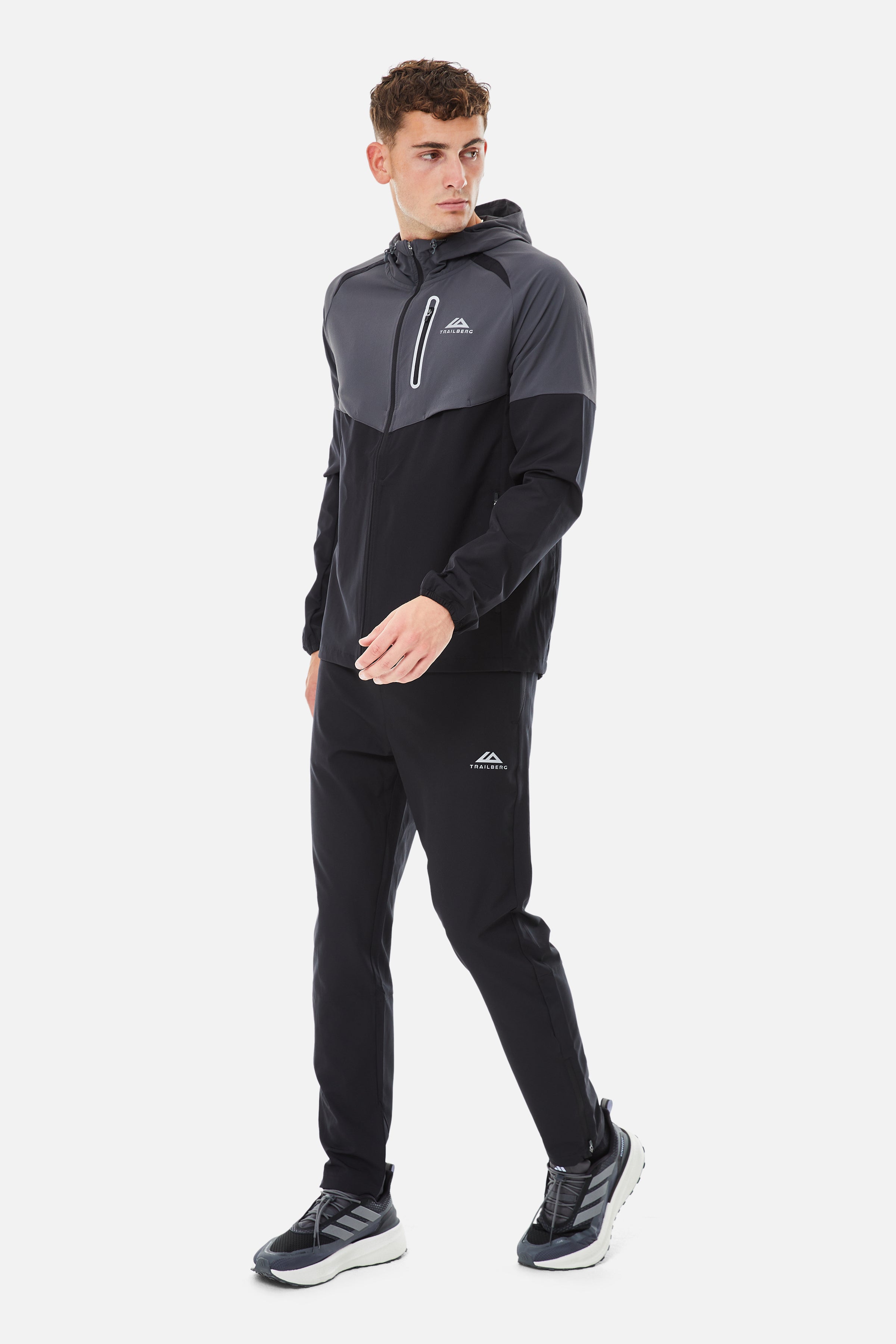AW25 Cloud Tracksuit - Black/Volcano Grey