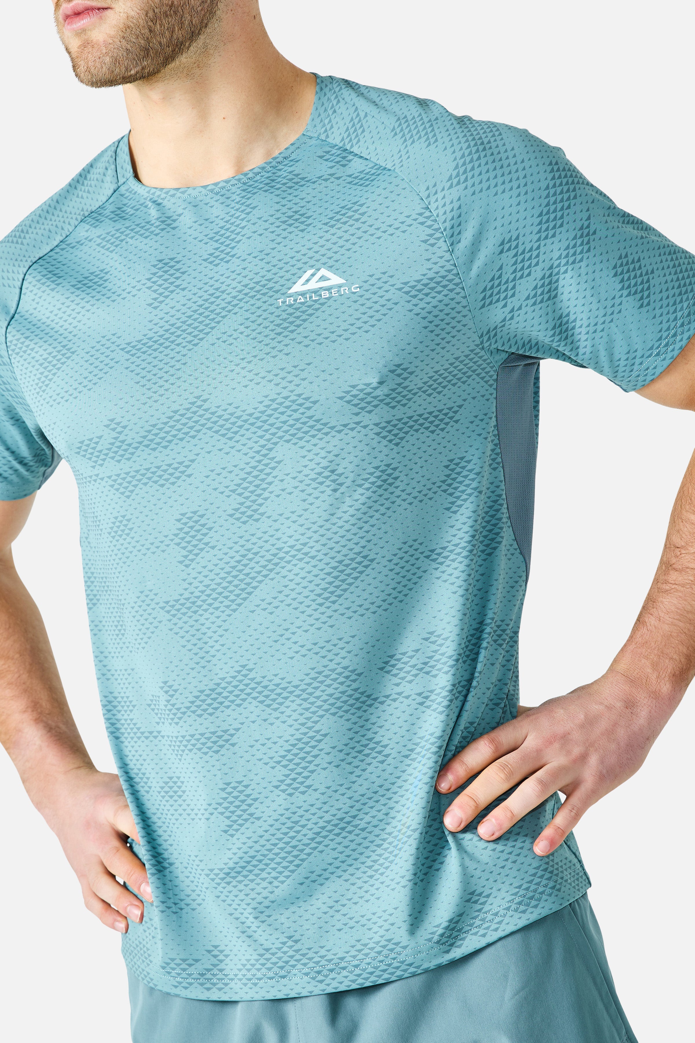 Locus Tee - Polar Breeze/Frosted Denim