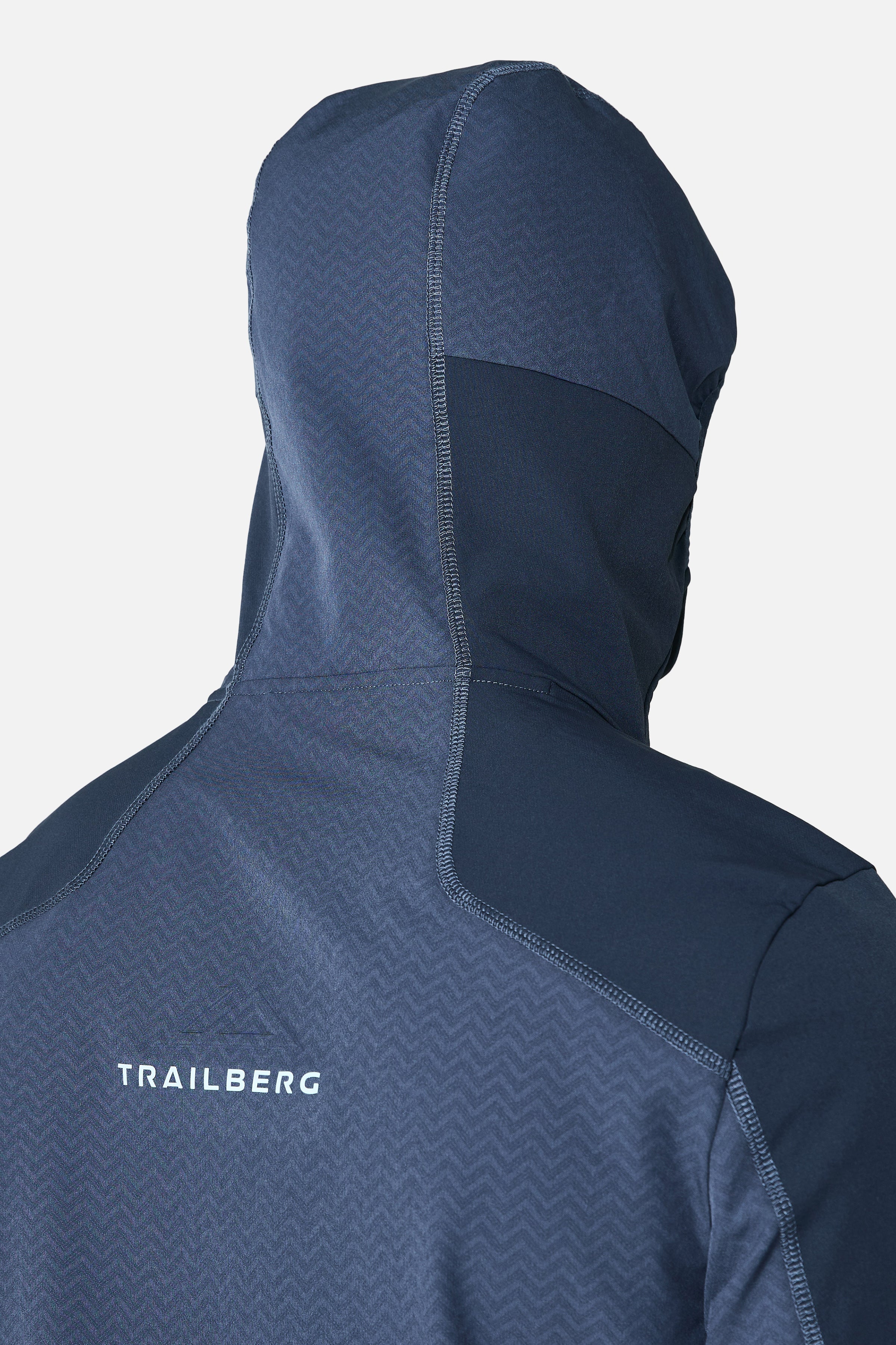 Caldera Gridded Fleece Tracksuit - Storm Blue/Deep Ocean