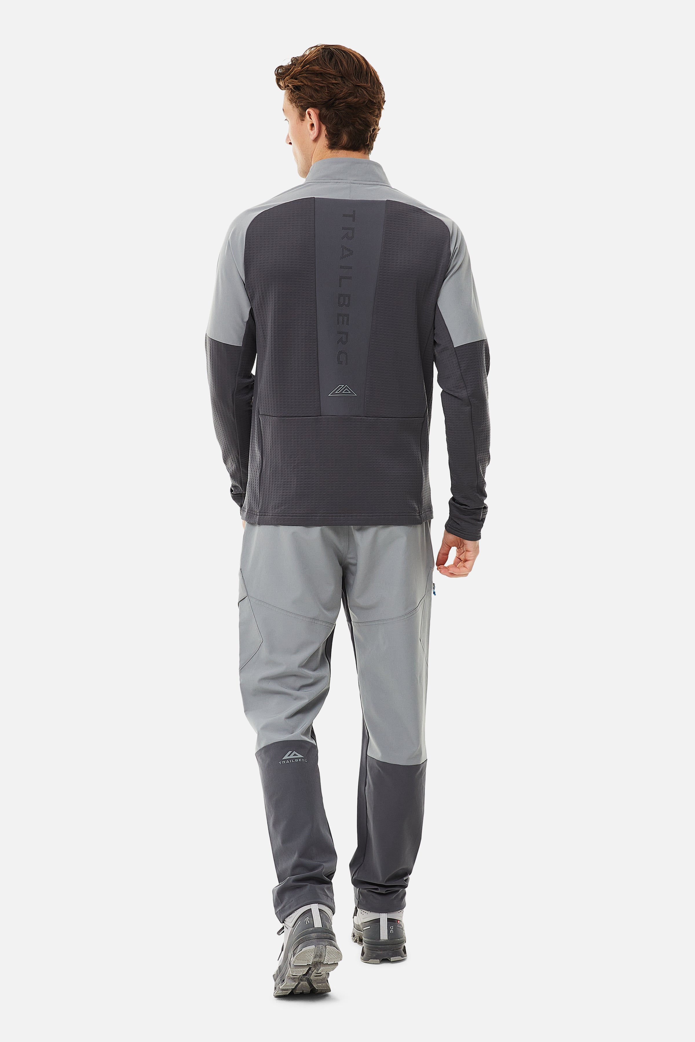 Elbrus 3.0 Quarter Zip - Grey/Light Grey