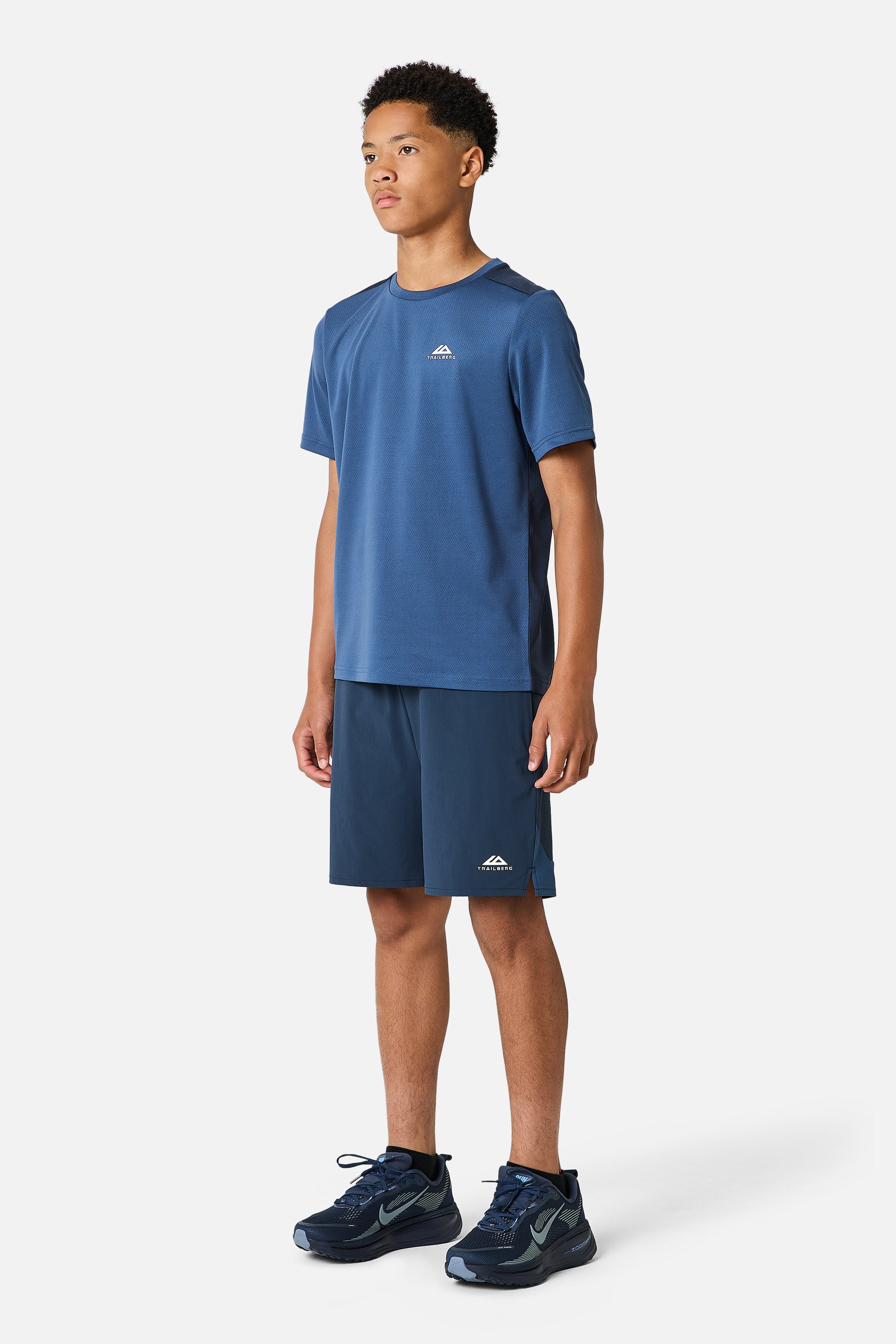 Boys Triathlon 4.0 Tee - Storm Blue/Midnight Blue/Washed Indigo