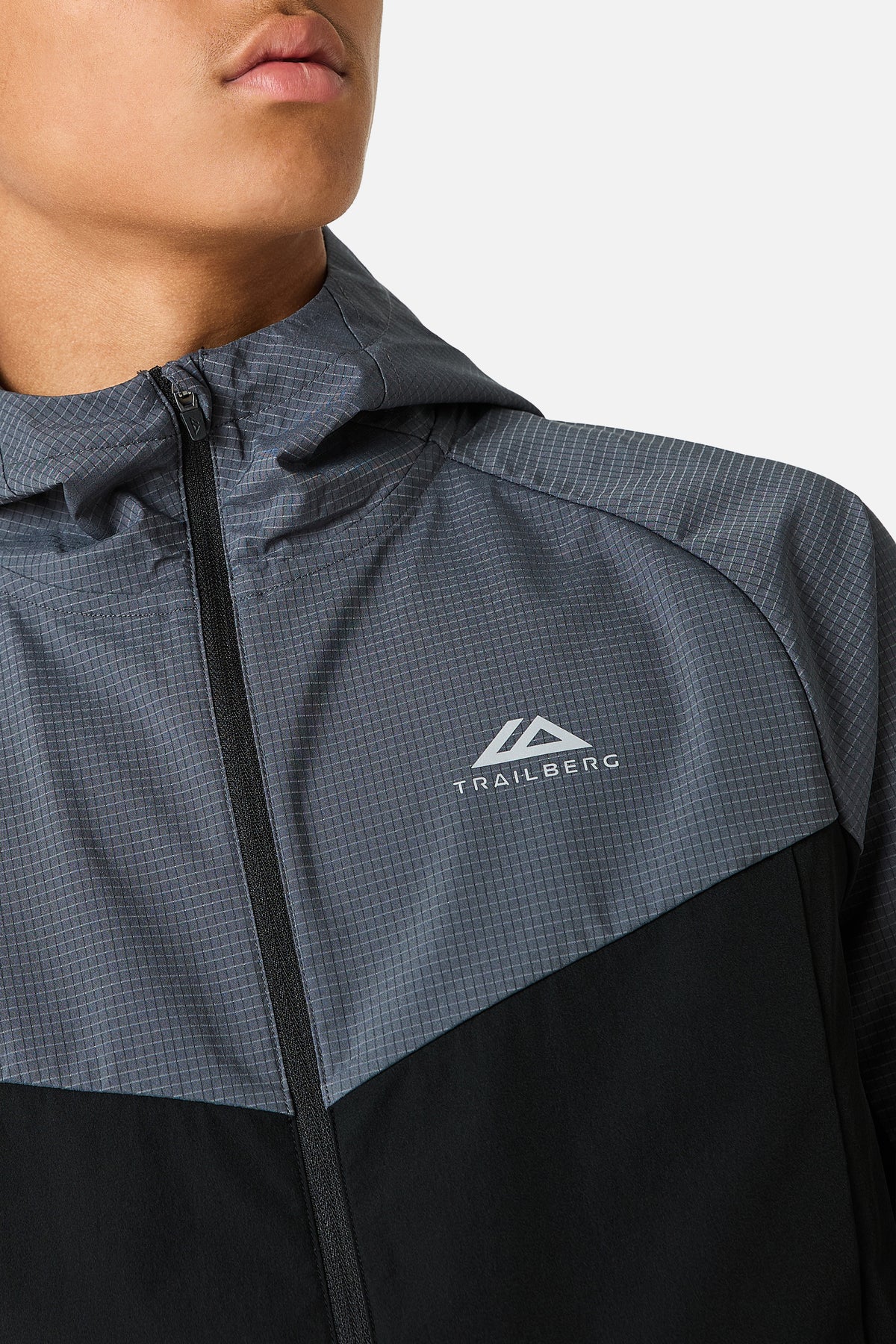 Boys Rapid Grid 2.0 Tracksuit - Black/Graphite Grey