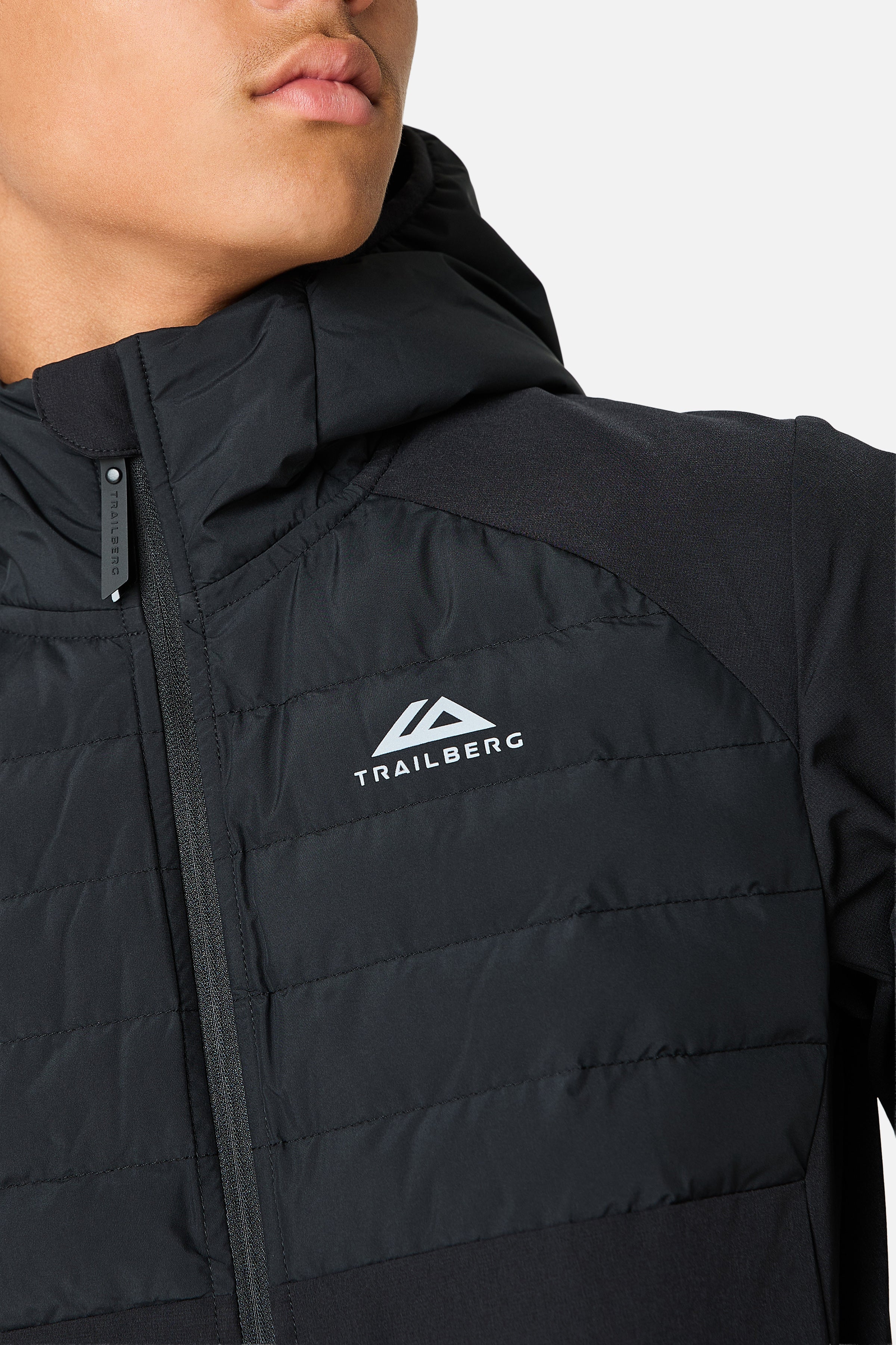 Boys Rhine Insulated Hybrid Jacket - Black