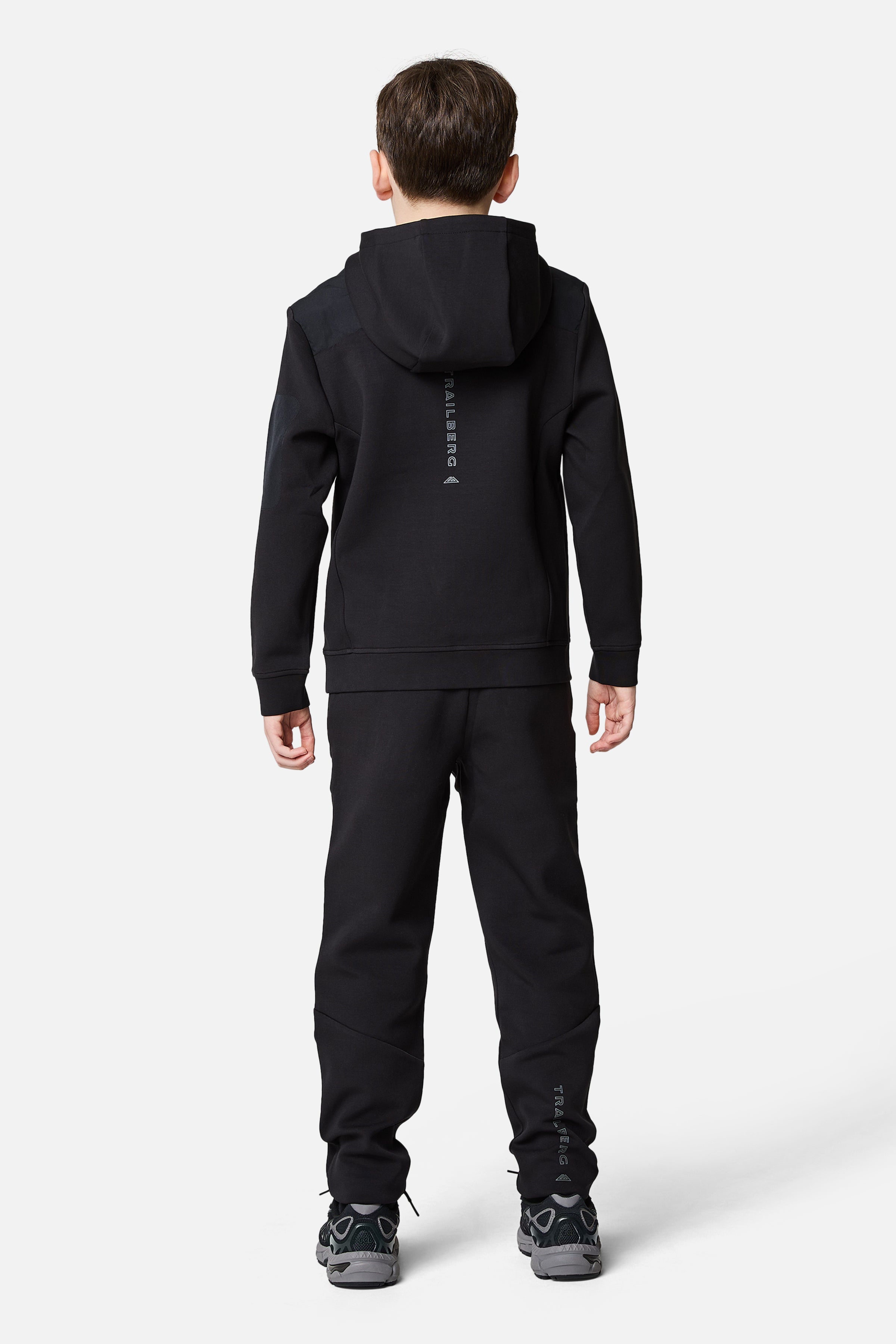 Boys Ignite Fleece Tracksuit - Black