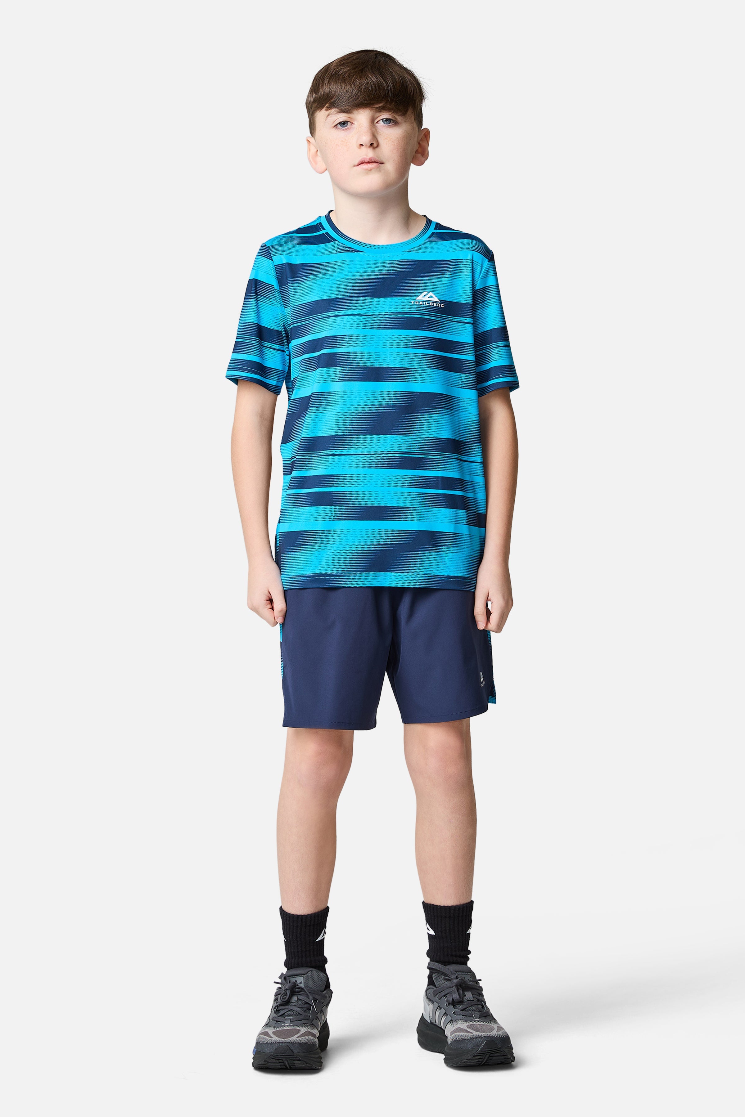 Boys Dimension Tee - Navy Blue / Mystic Ocean