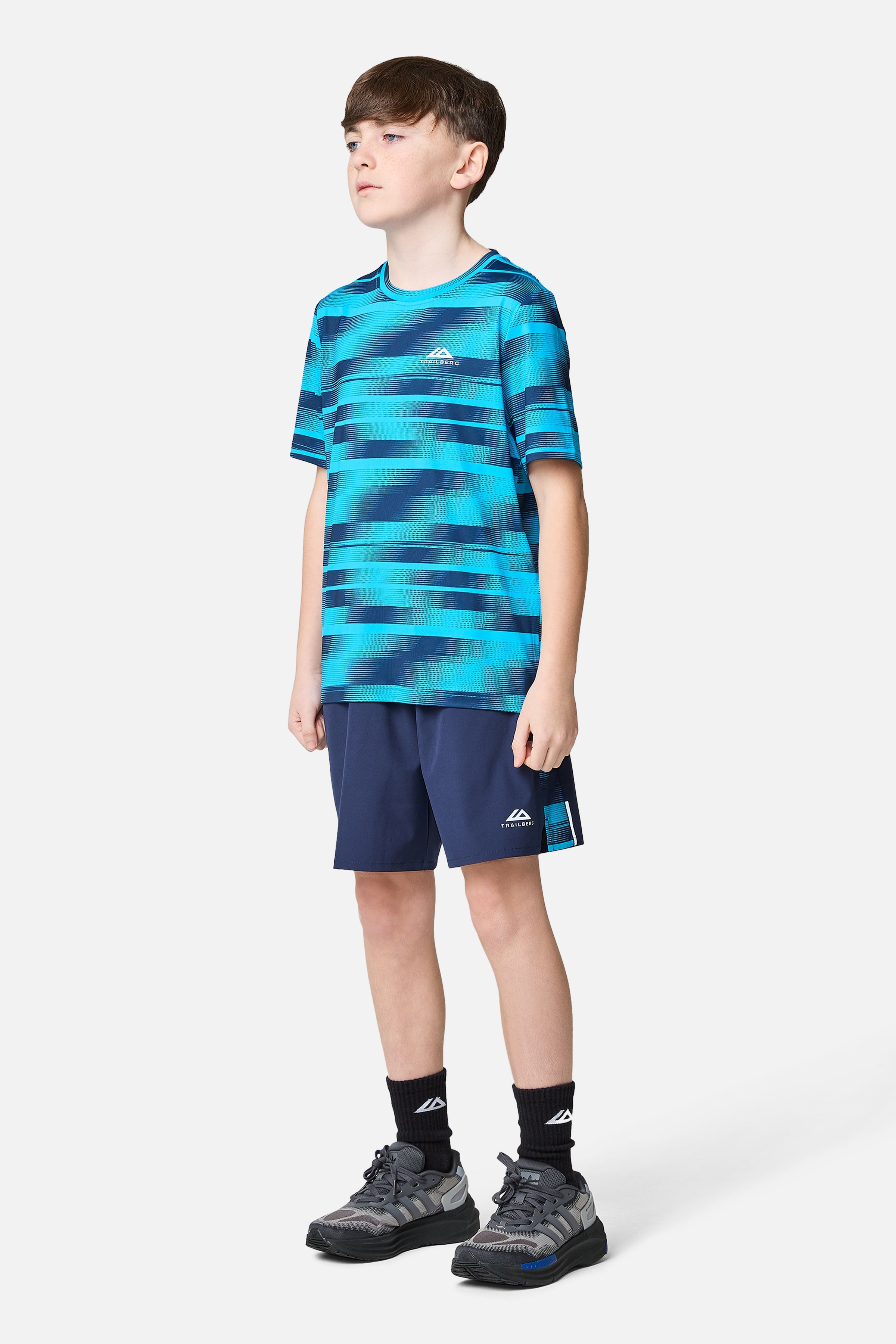 Boys Dimension Tee - Navy Blue / Mystic Ocean