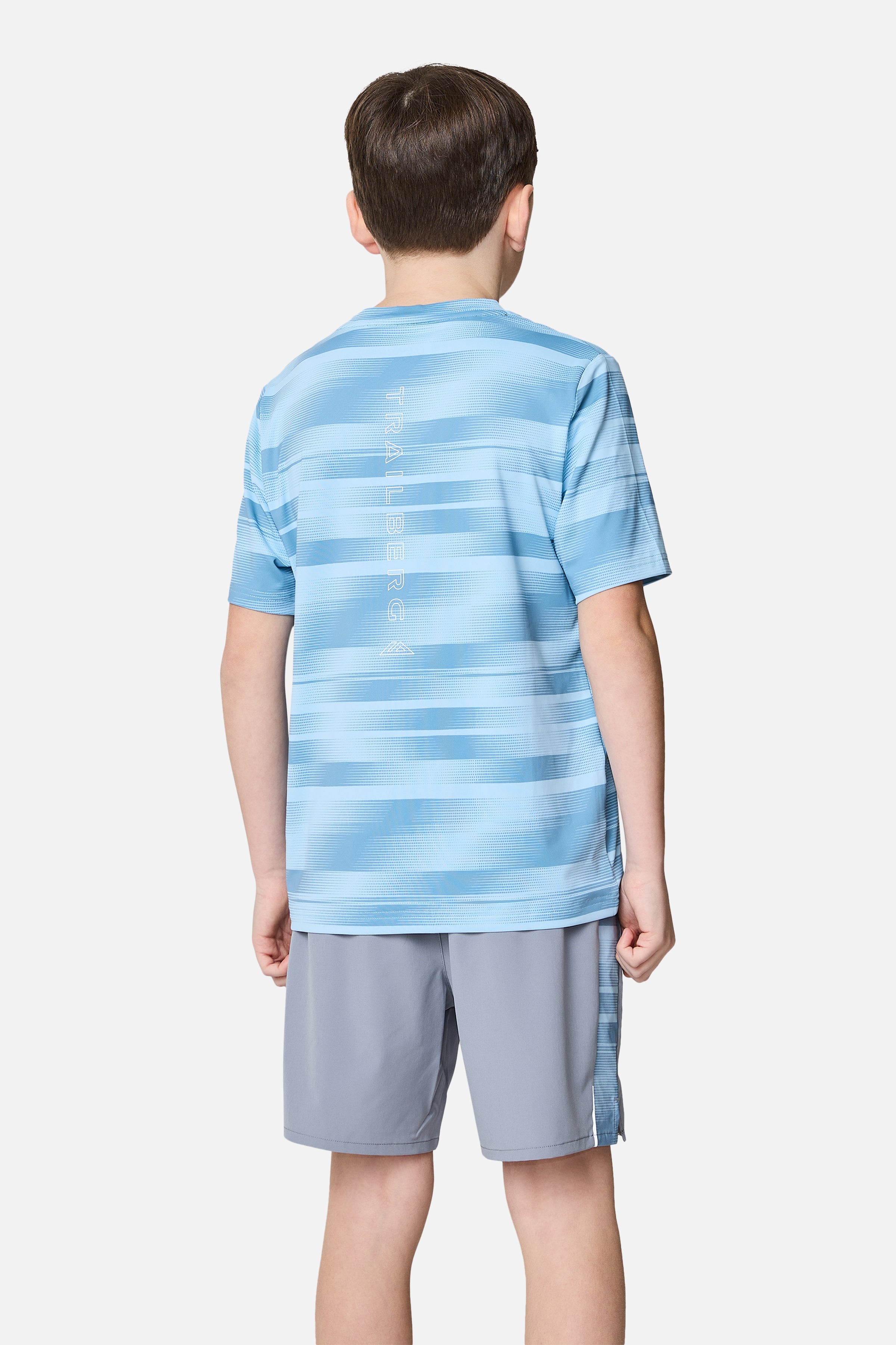 Boys Dimension Tee - Dove Blue / Washed Indigo