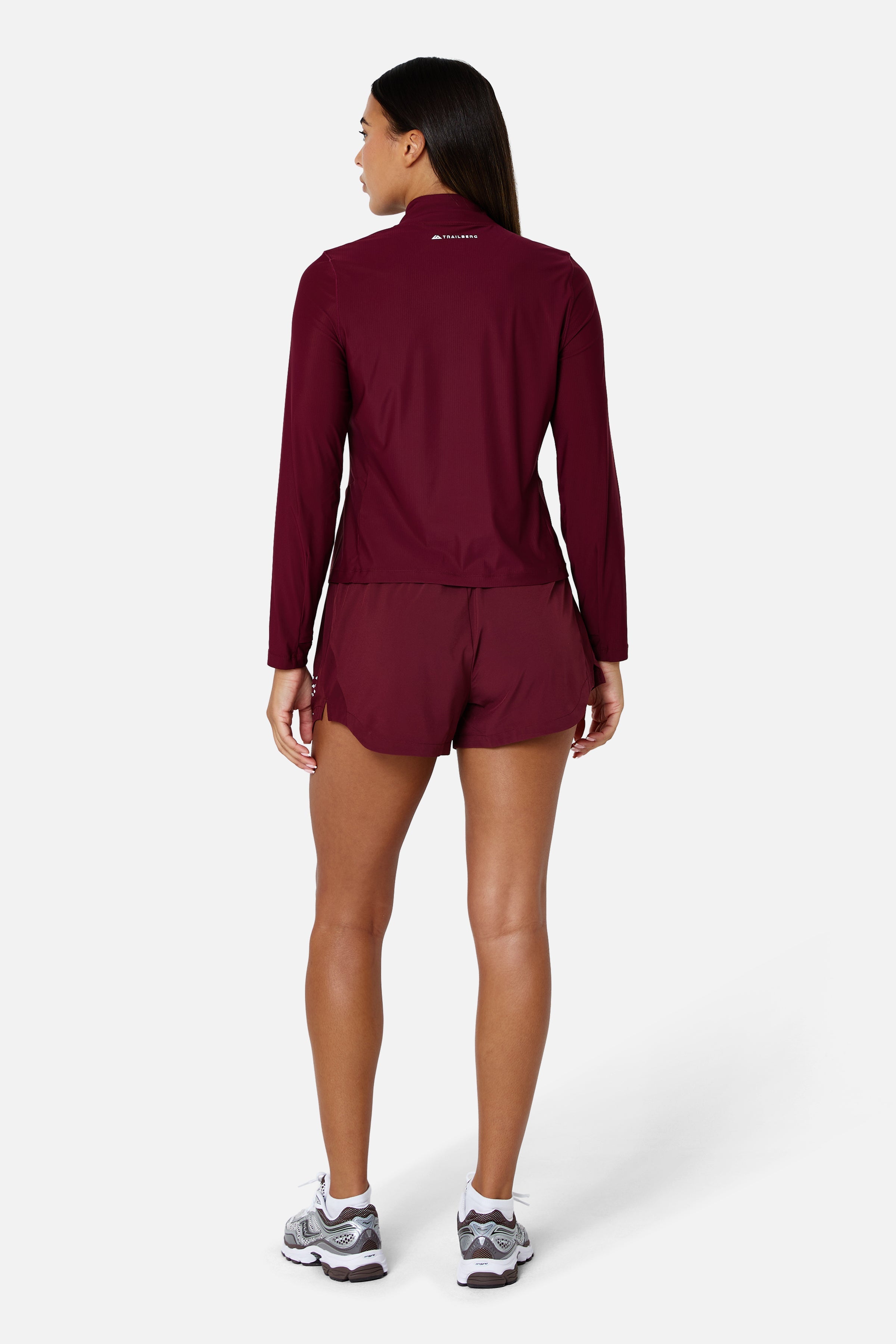 Womens Tide 1/4 Zip - Deep Claret