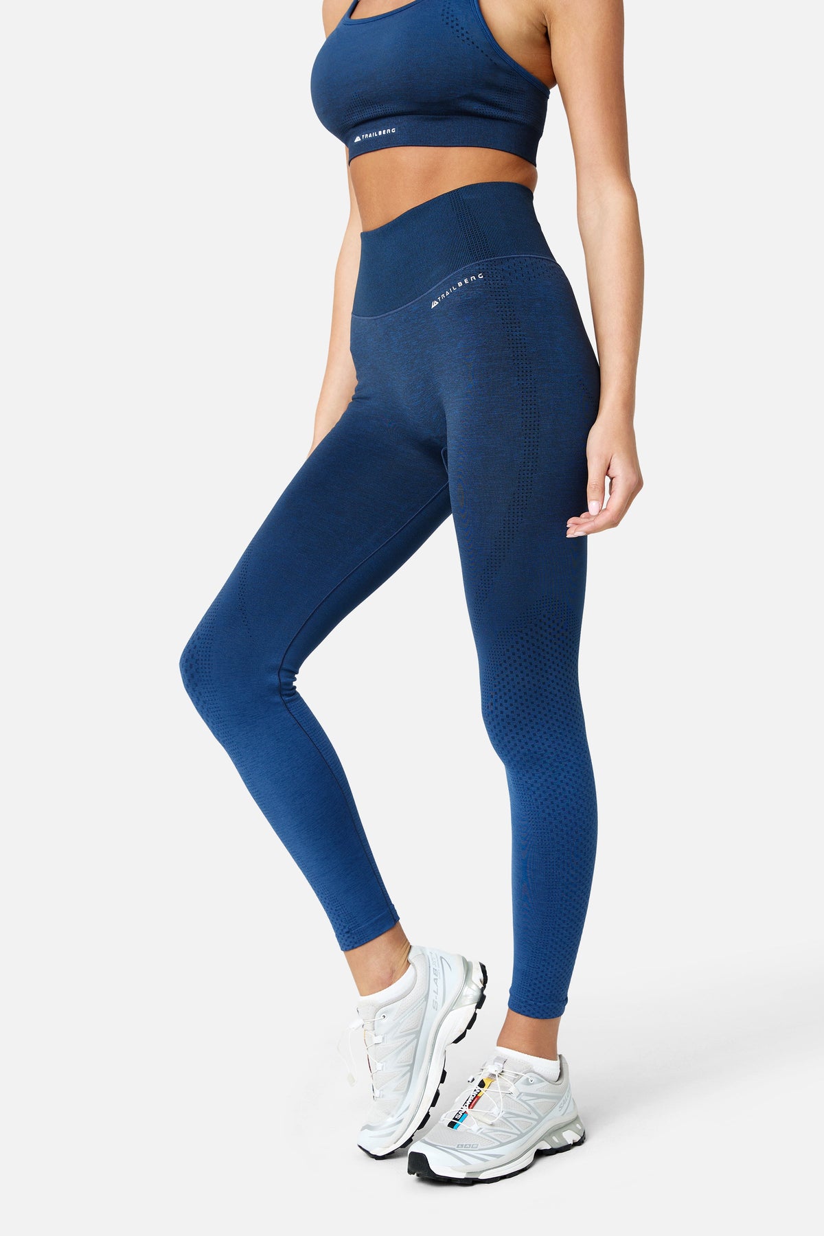 Womens Evocurve Seamless Legging - Storm Blue