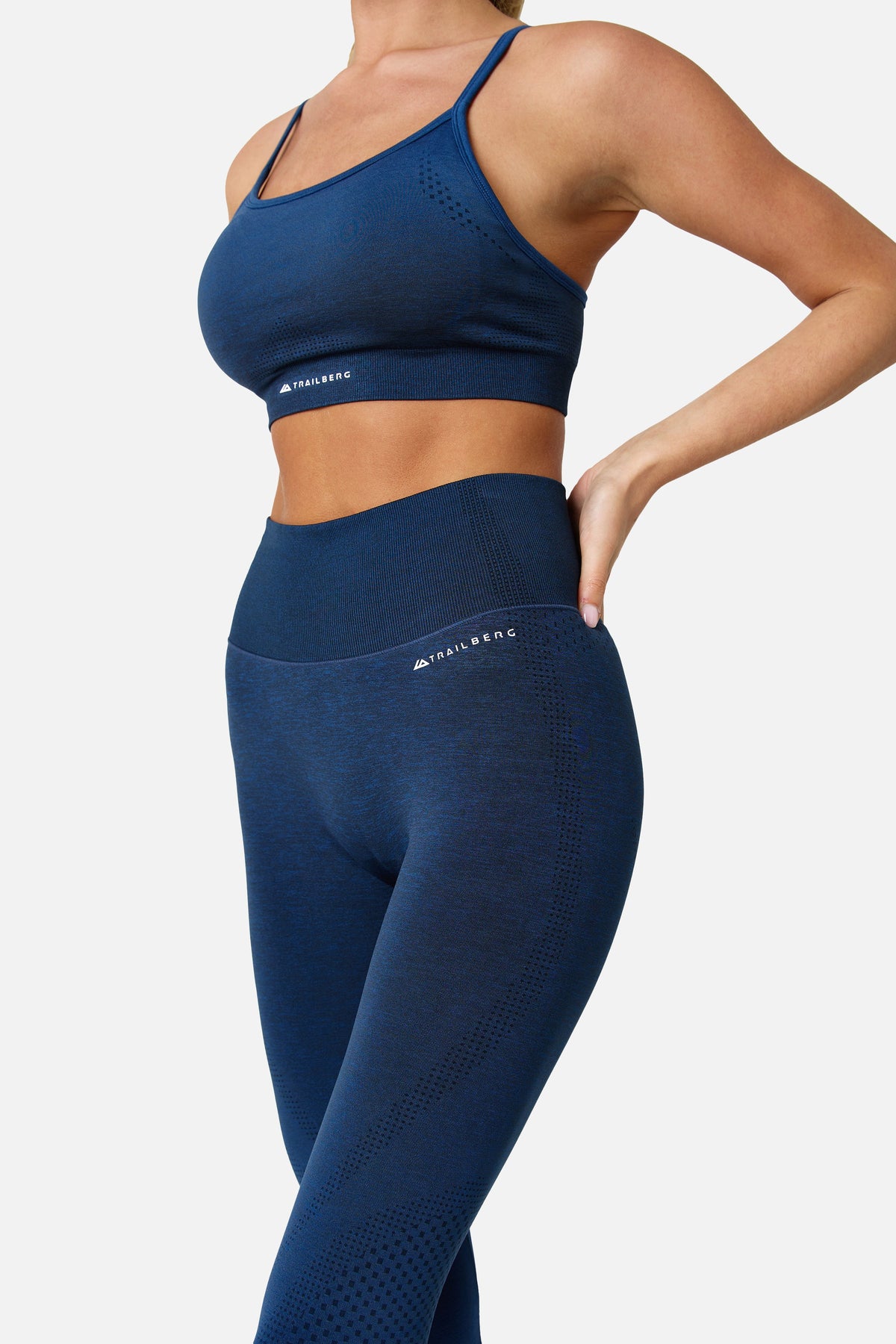 Womens Evocurve Seamless Legging - Storm Blue