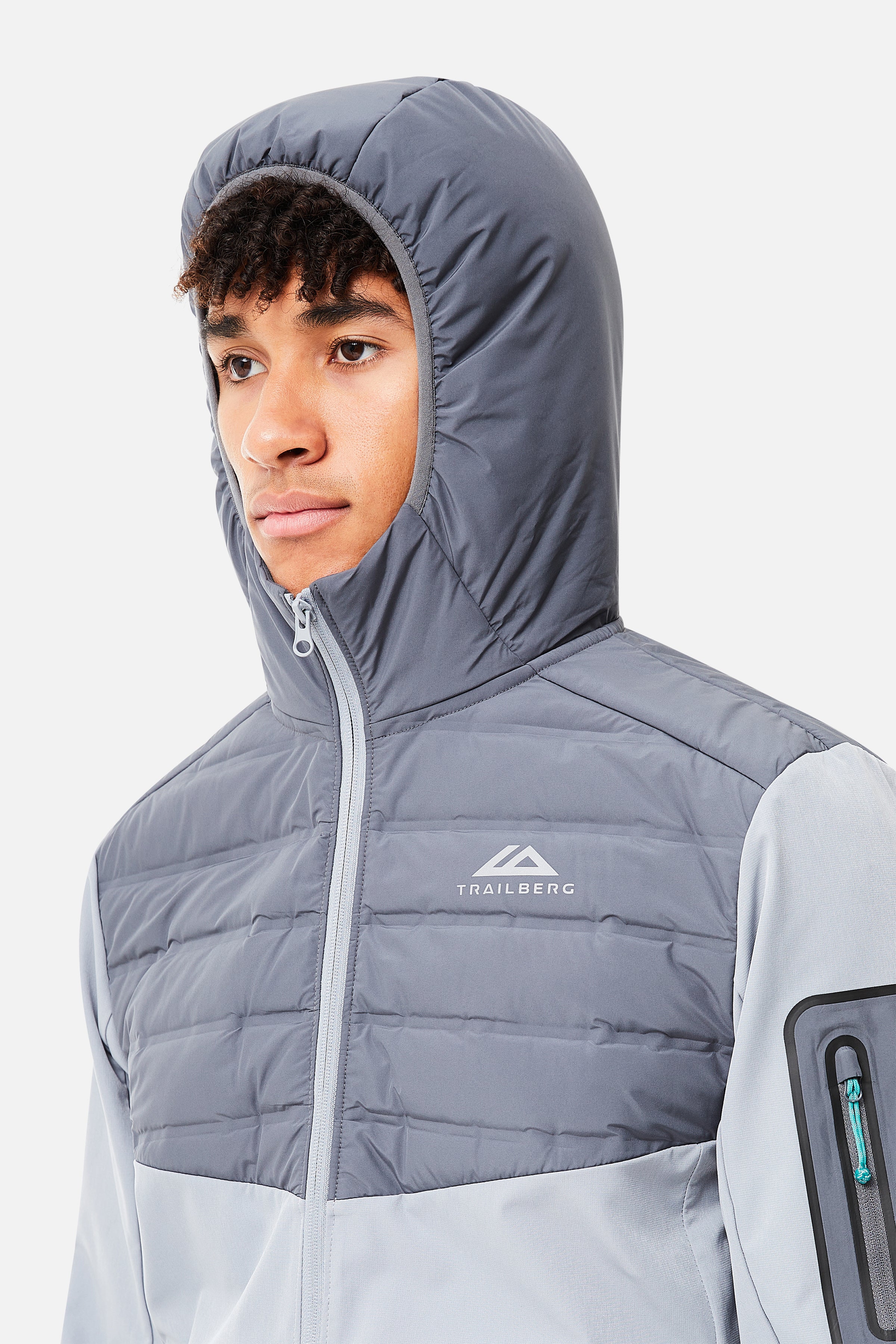 Rhine Hybrid Jacket - Grey