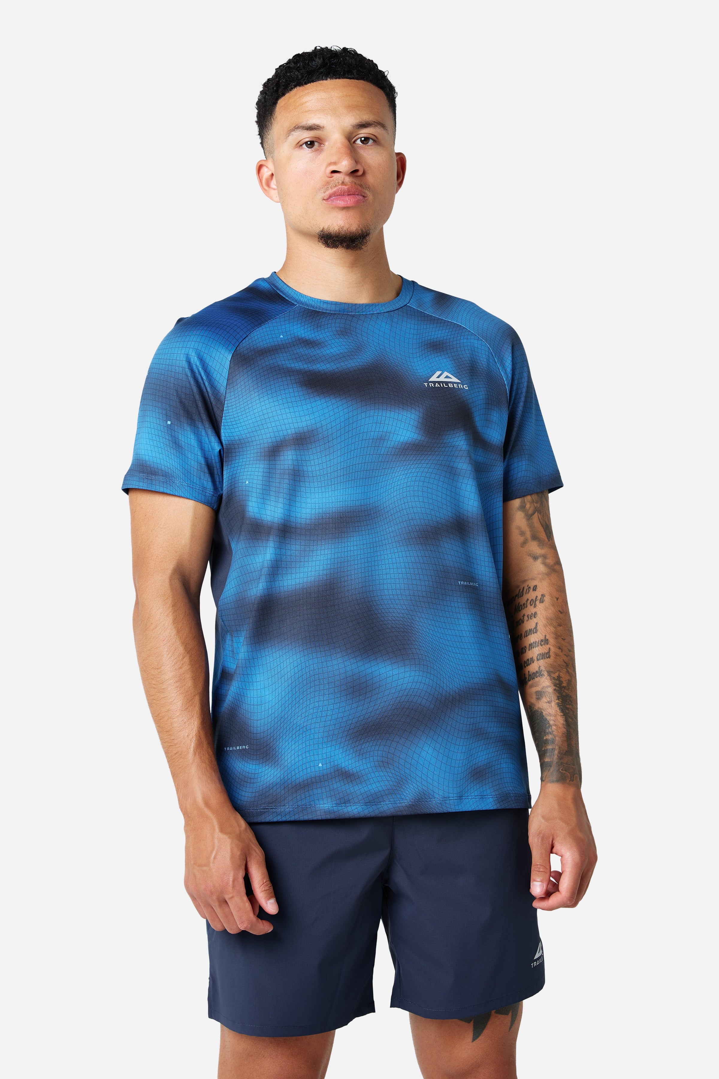 Haze Tee - Storm Blue