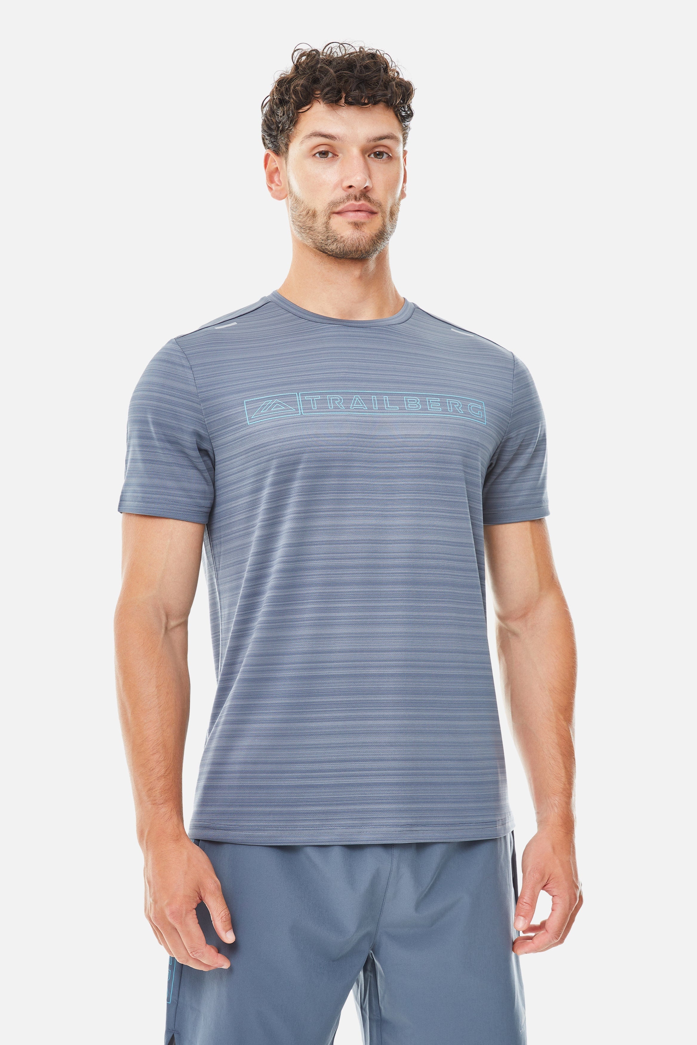 Crest 2.0 Tee - Storm Grey/Tropical Depths