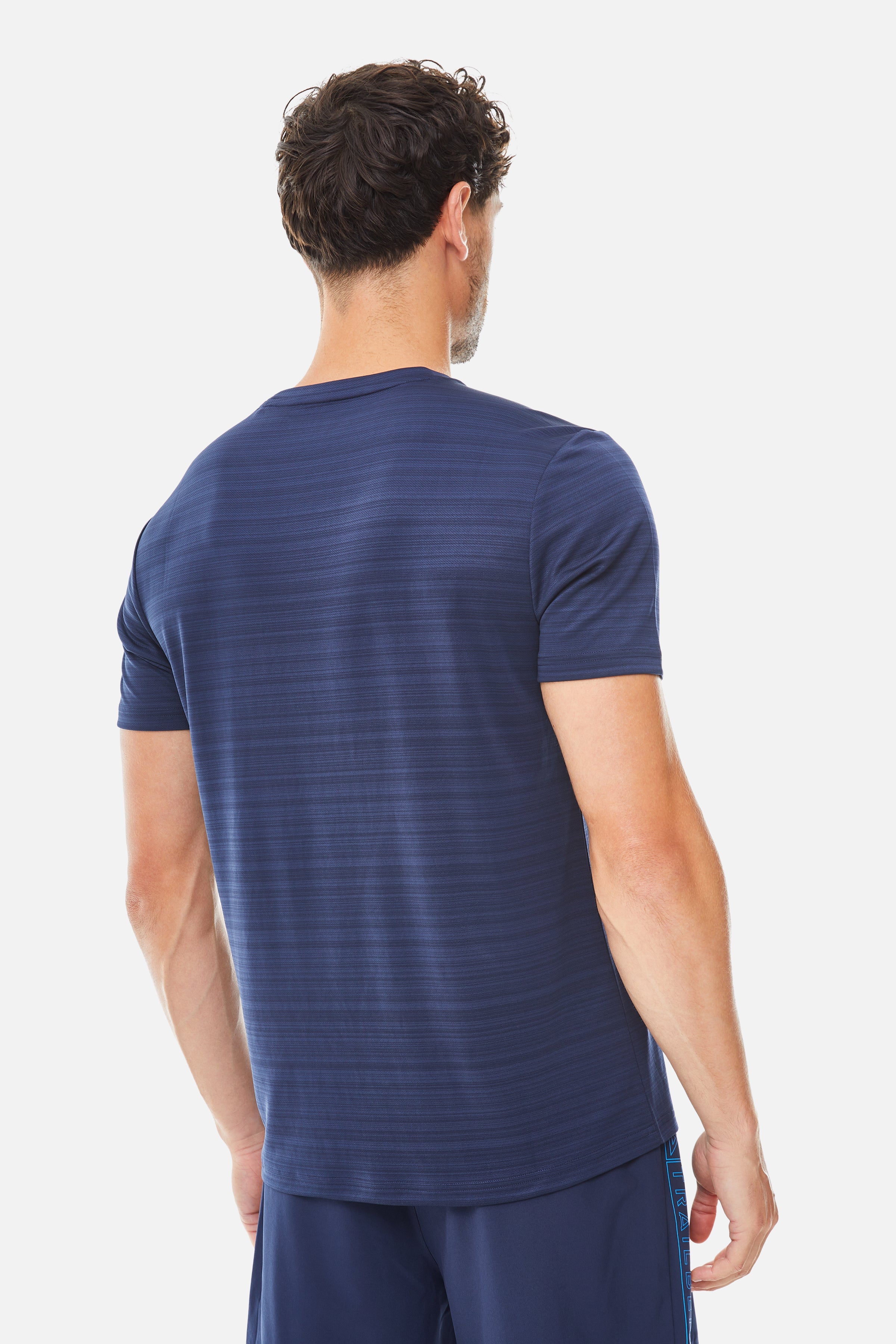 Crest 2.0 Tee - Navy Blue/Lagoon Blue