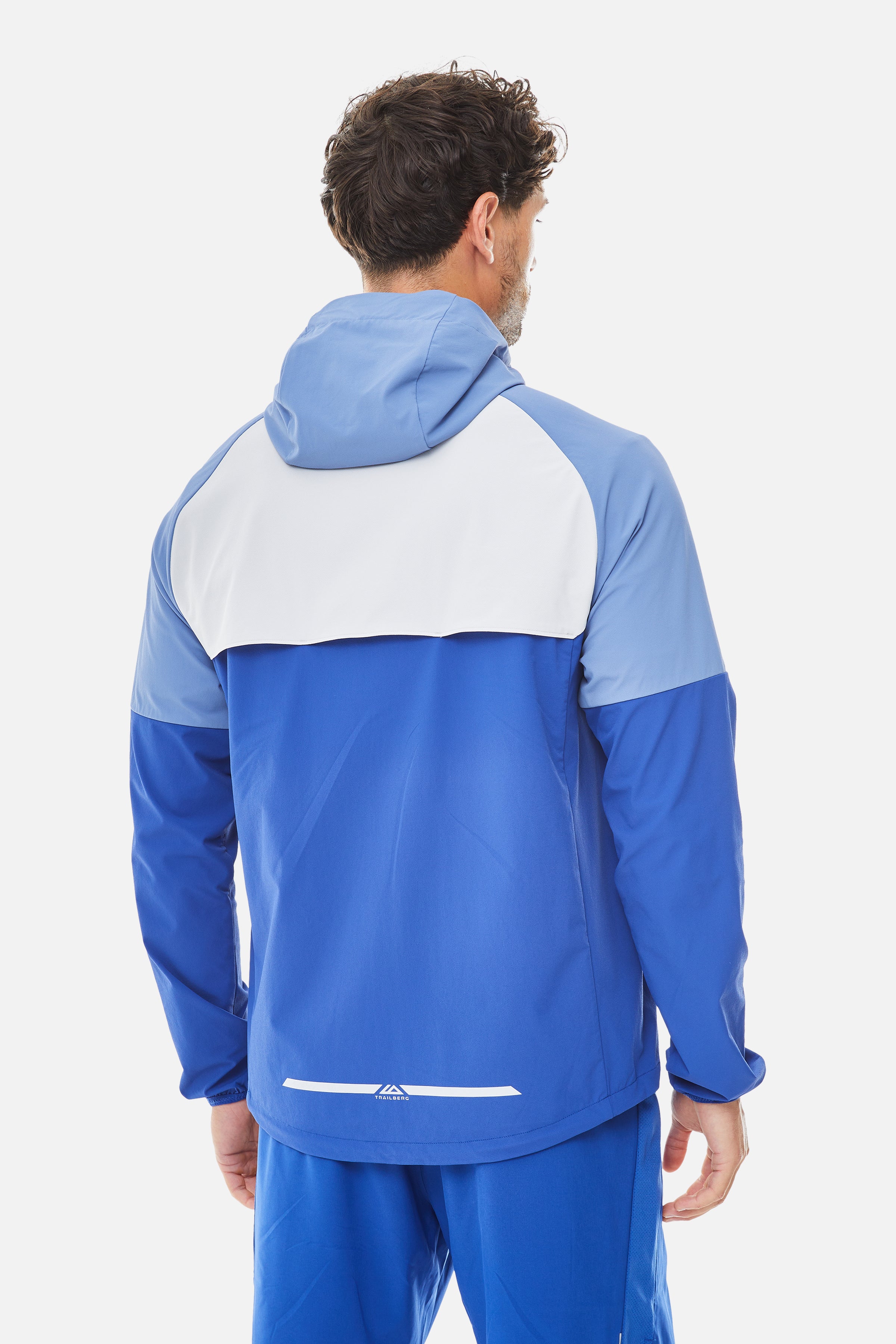Vista Windbreaker - Space Blue/Blue Essence/Pixel Grey