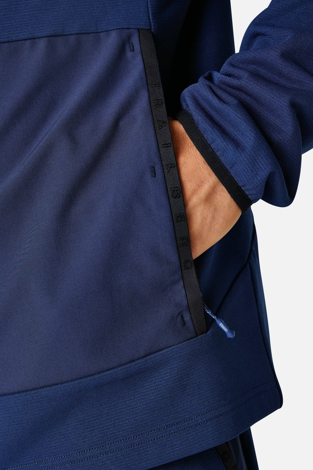 Triathlon Ultra Fleece Zip Hood - Shadowcore/Midnight Blue