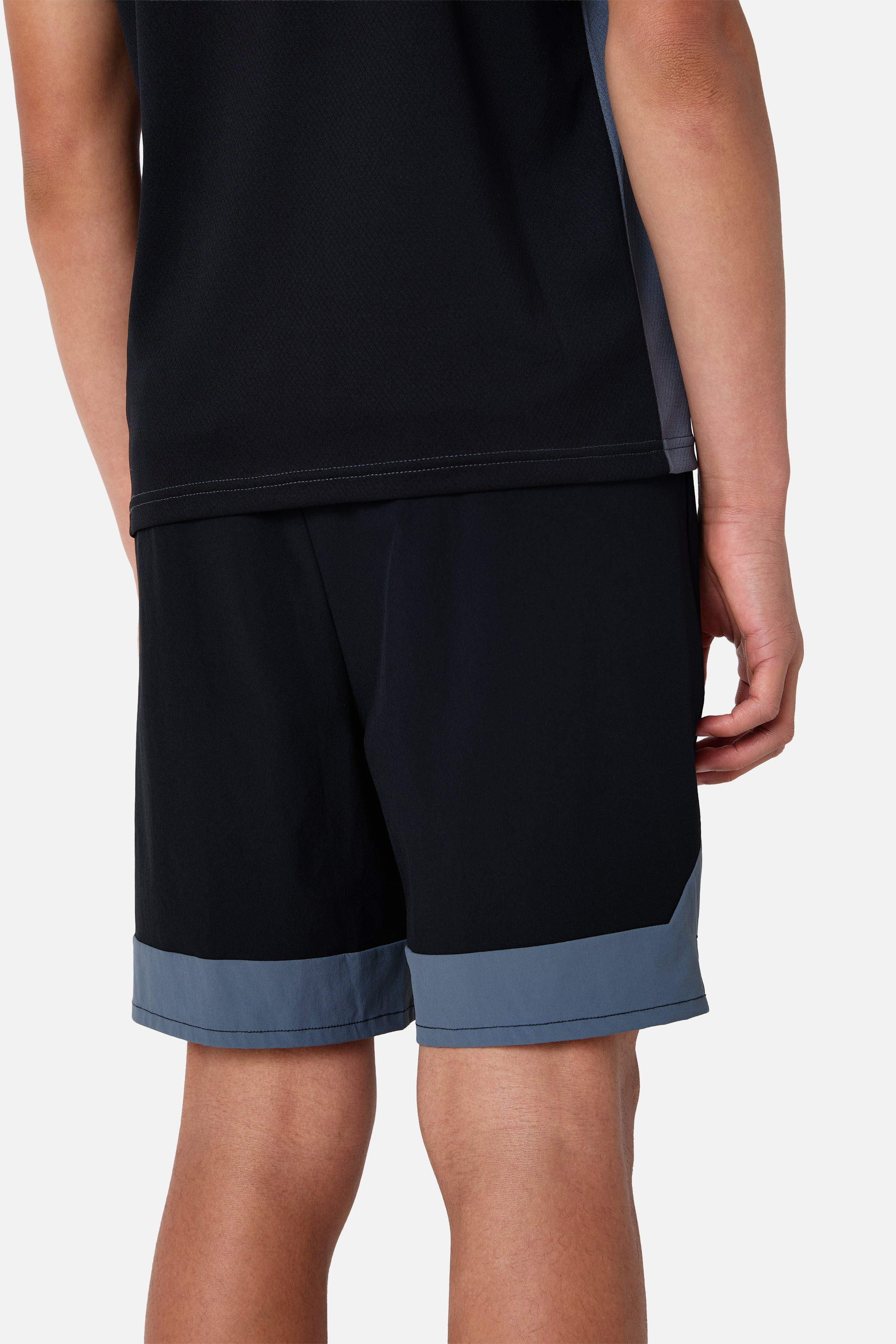 Boys Triathlon 4.0 Short - Black/Storm Grey/Cosmic Pink