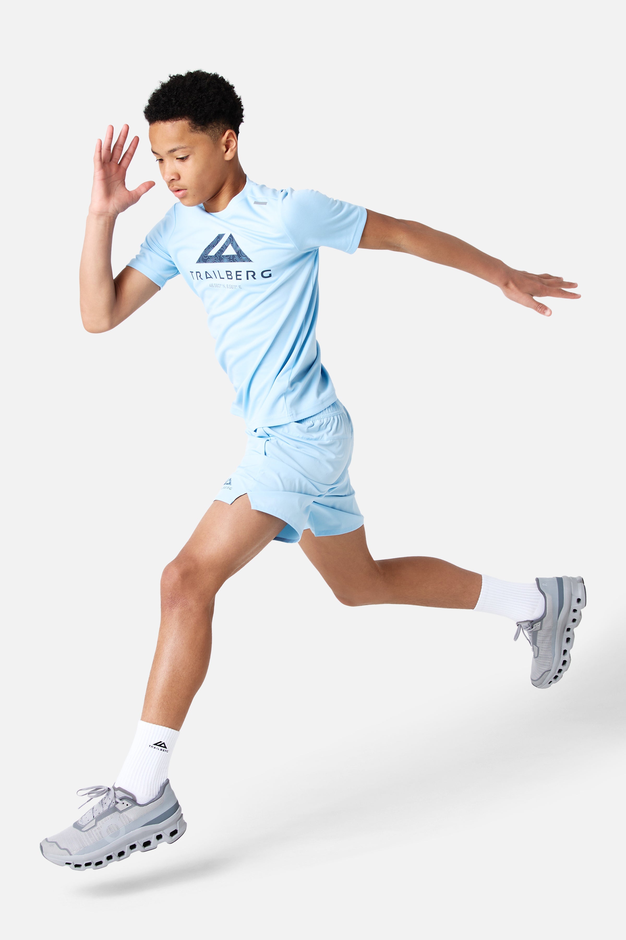 Boys Flex Short - Dove Blue
