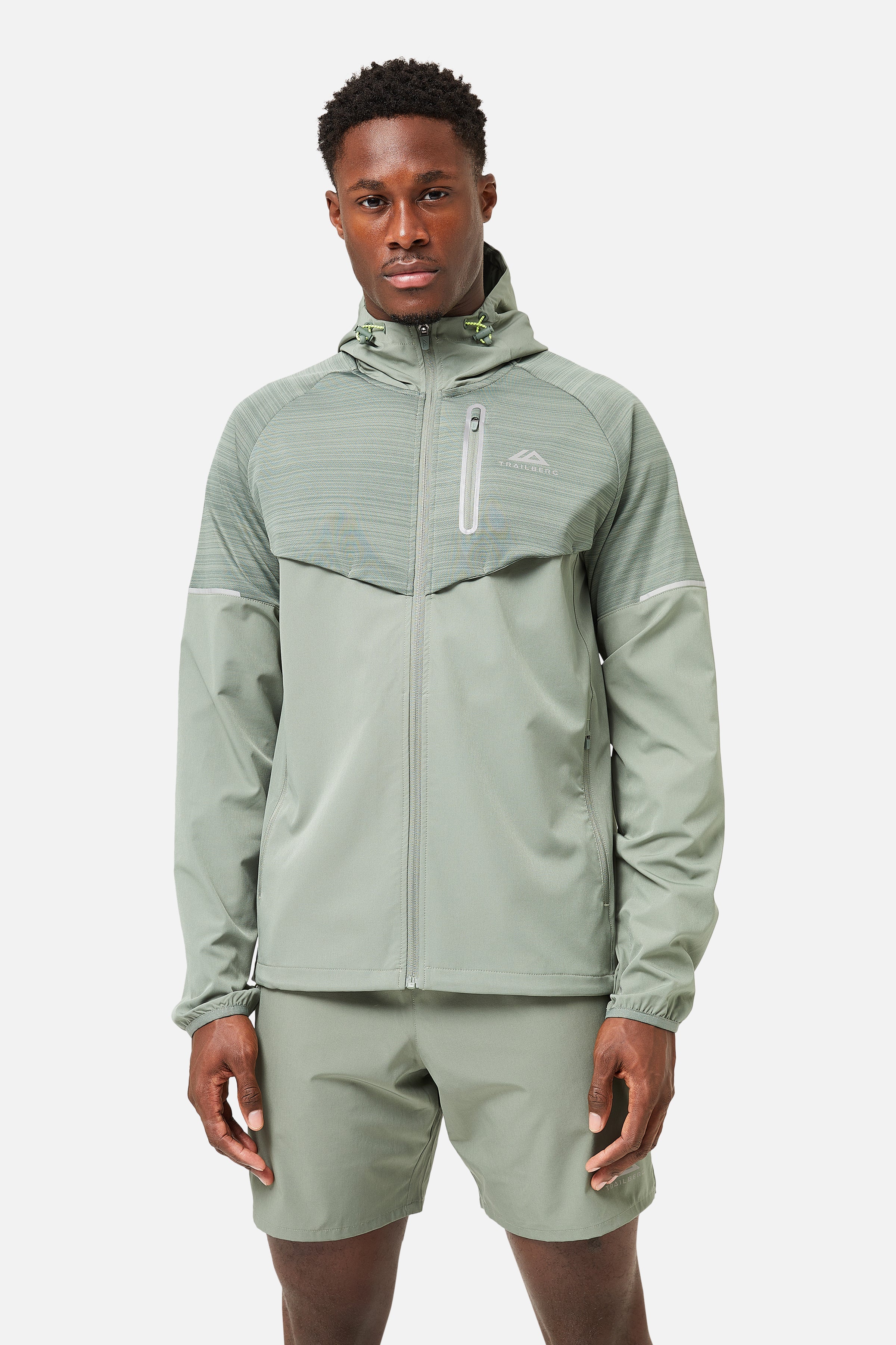 CLOUD AW24 HOOD TWINSET - SAGE GREEN