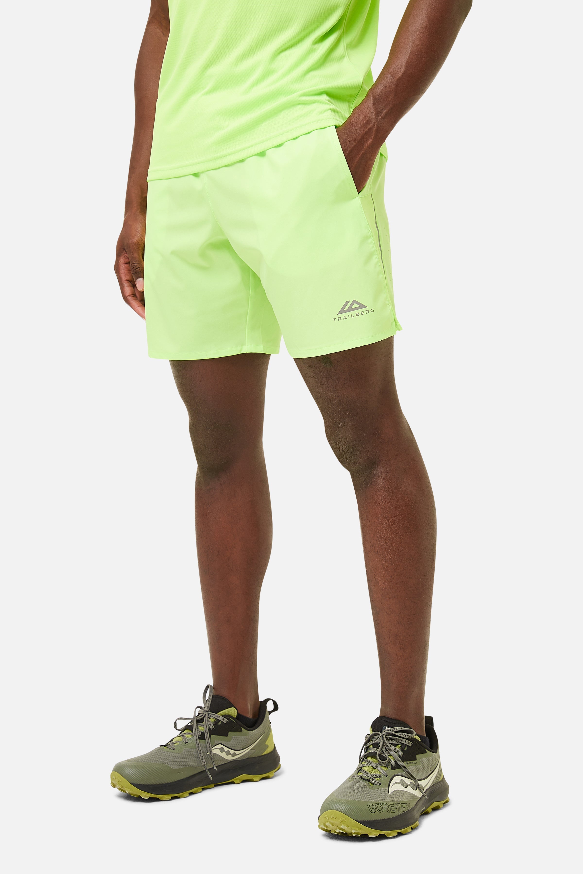 CLOUD AW24 SHORT - NEON LIME